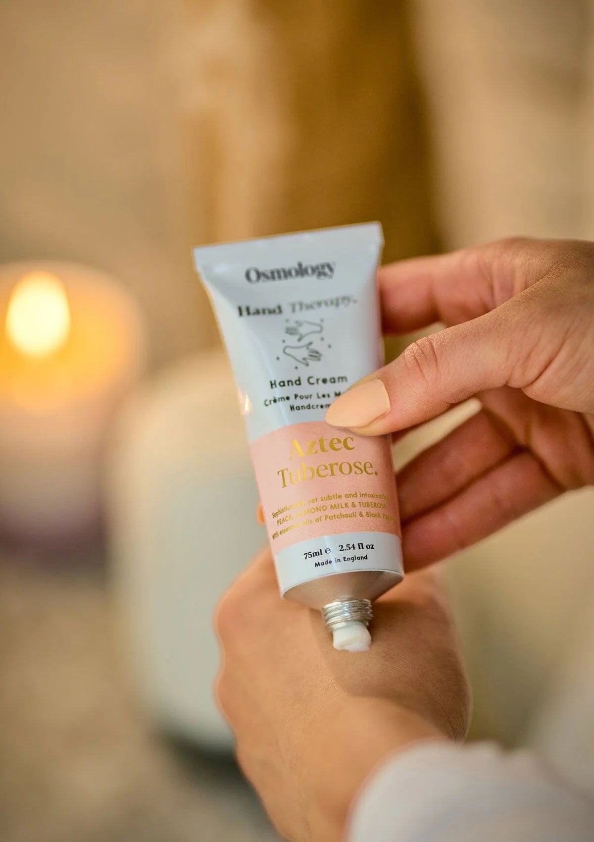 Aztec Tuber Rose Hand Cream by Osmology