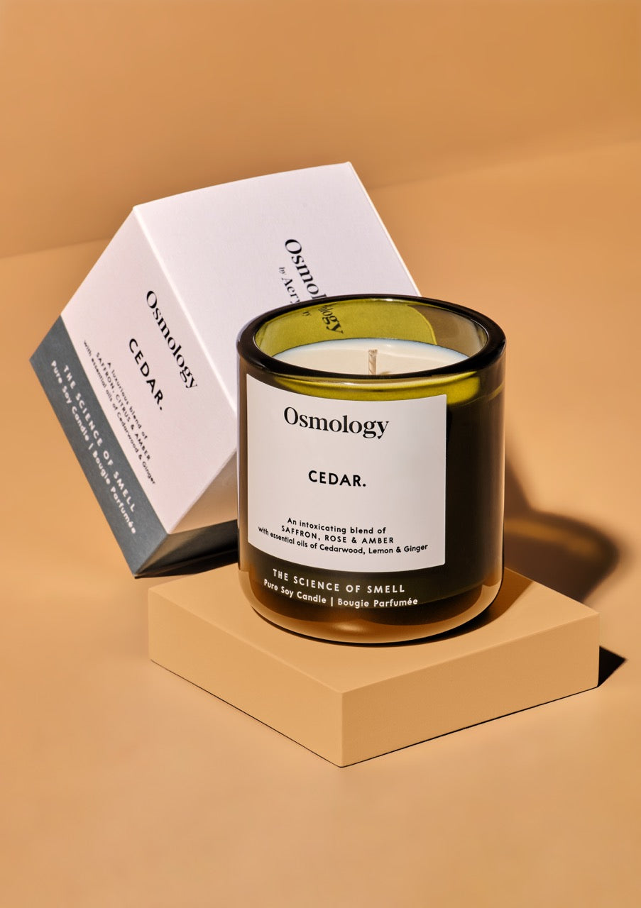 Osmology Cedar Scented Candle by Aery