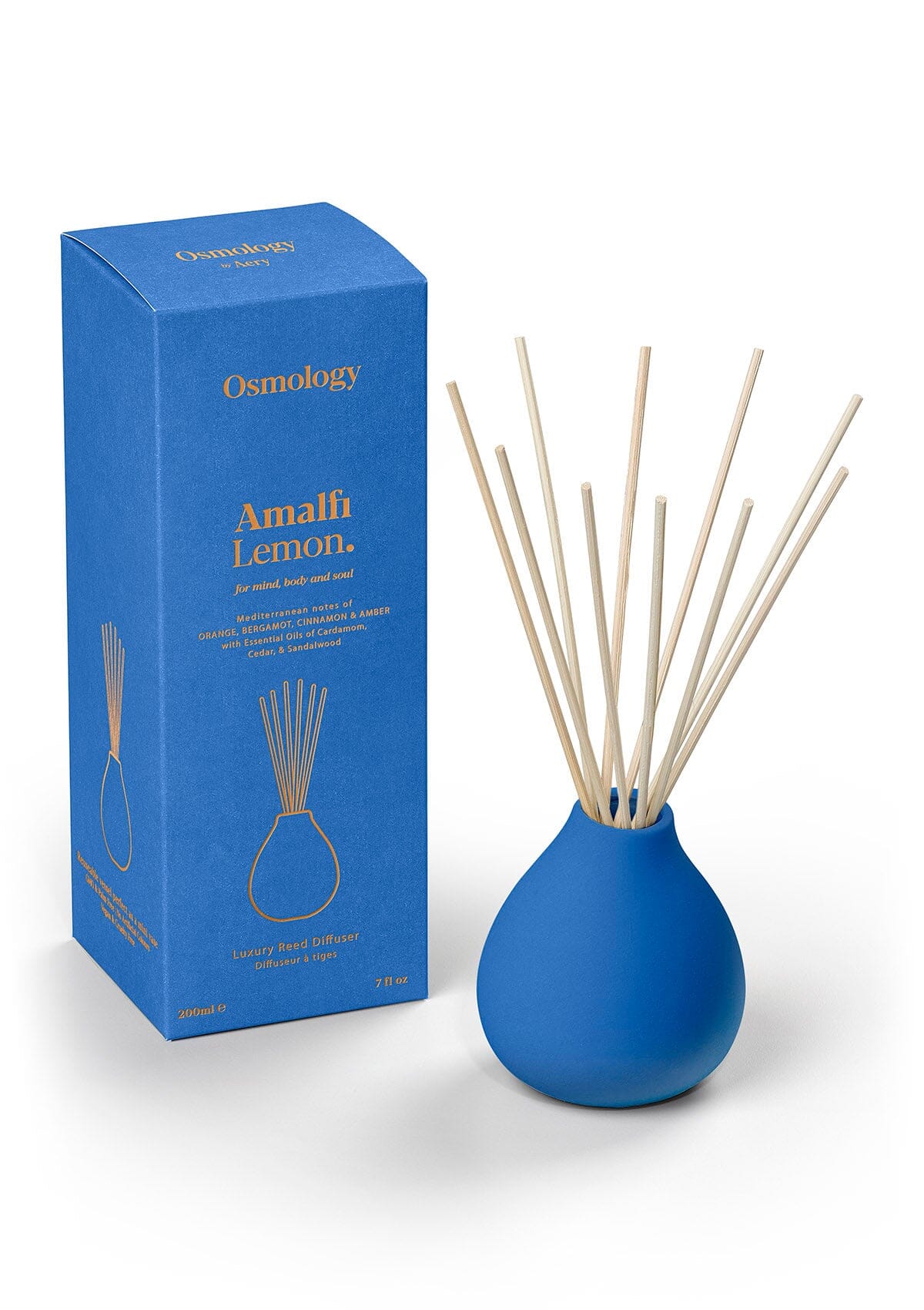 Amalfi Lemon Reed Diffuser by Aery