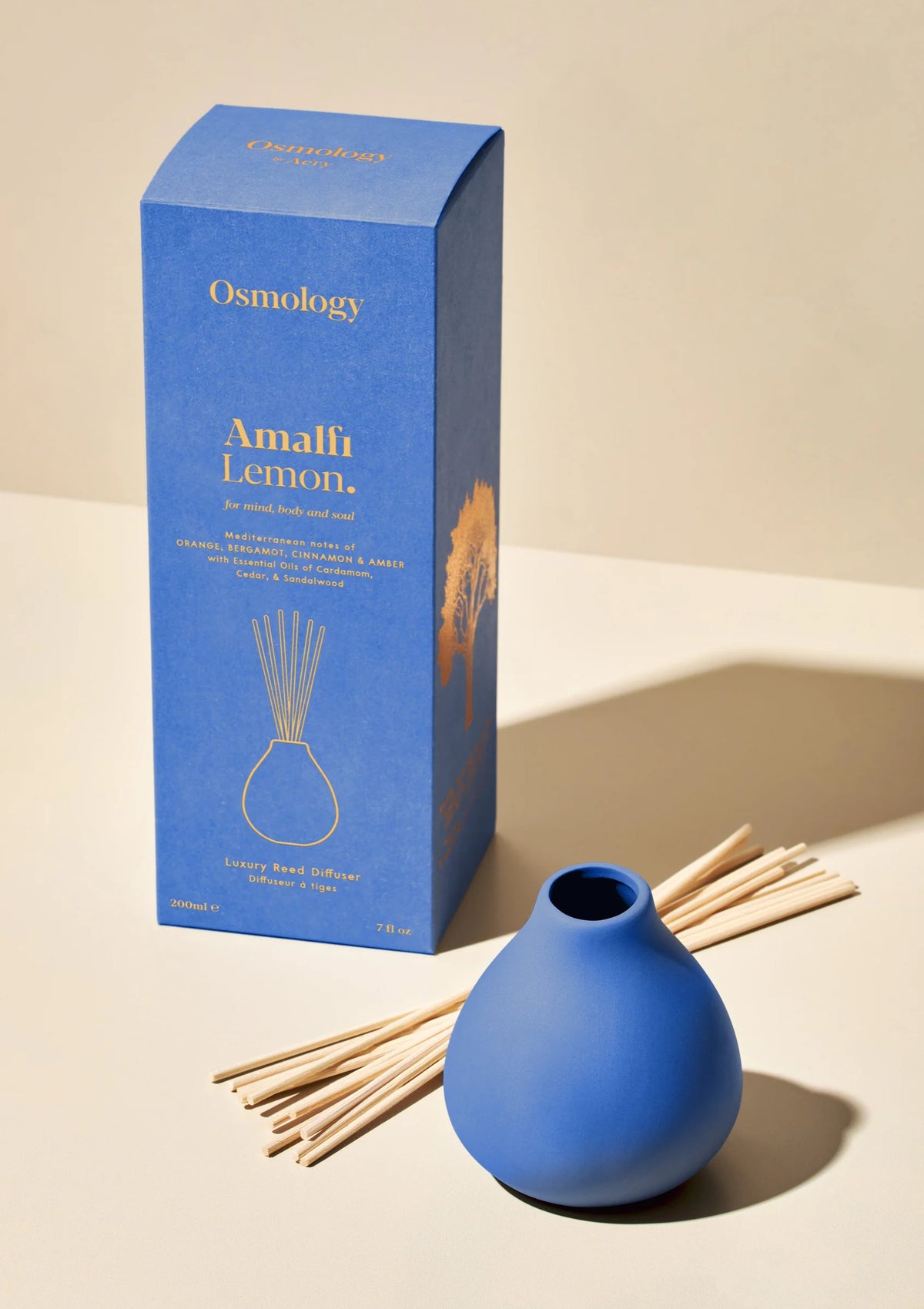 Amalfi Lemon Reed Diffuser by Aery