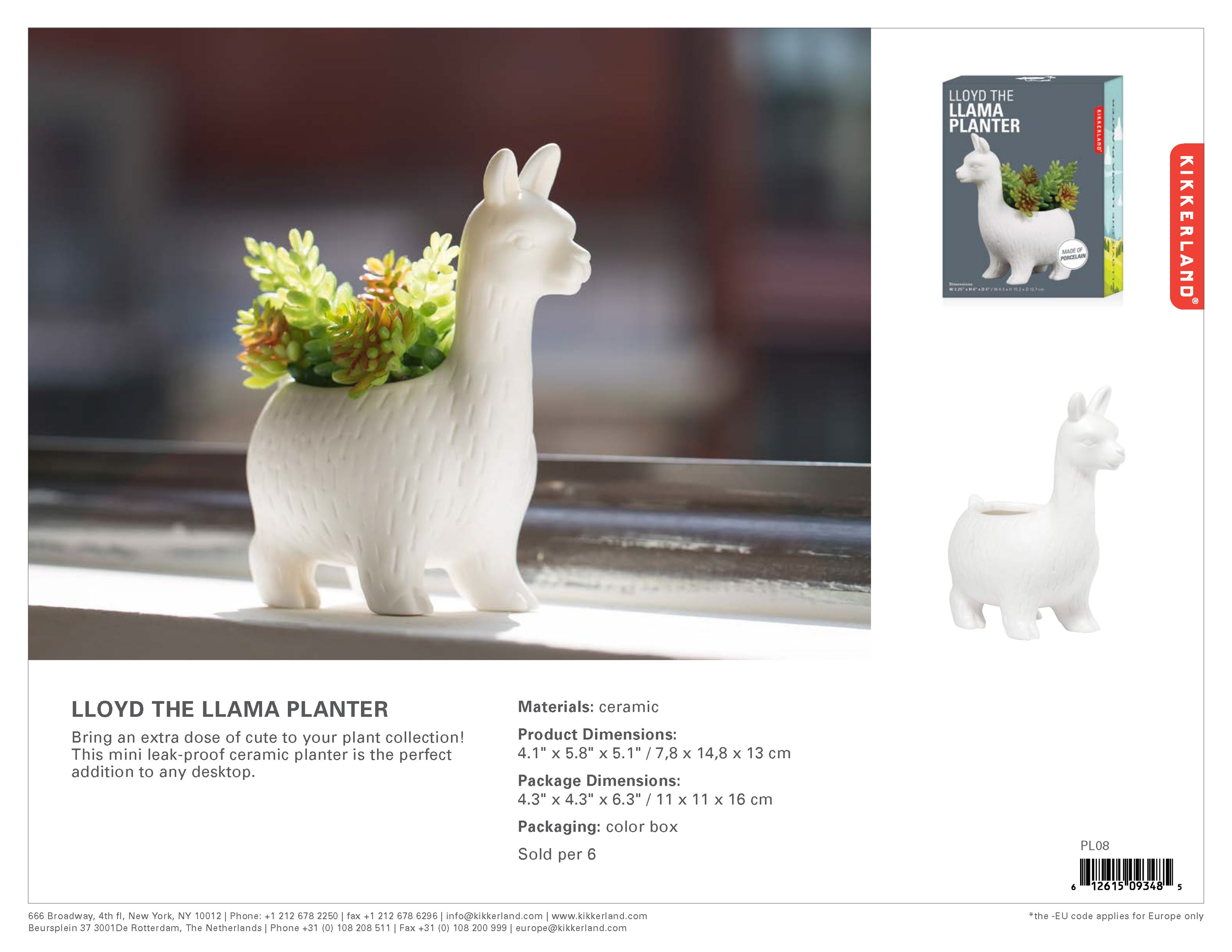 Lloyd the Llama Planter