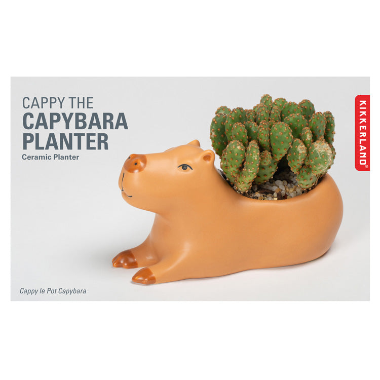 Cappy the Capybara Planter - Large