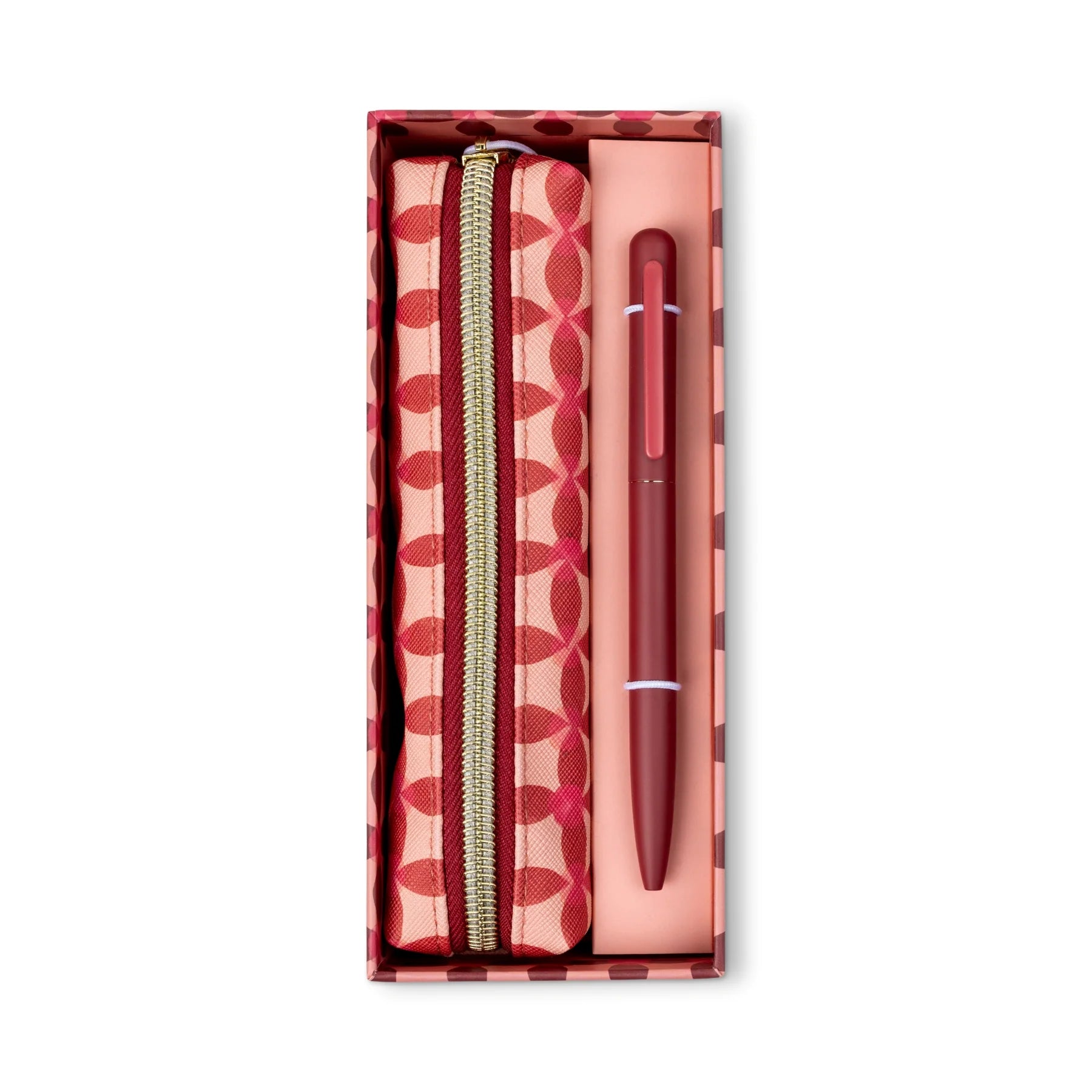 Designworks Ink Pen & Pouch Set - Pinwheel Pink