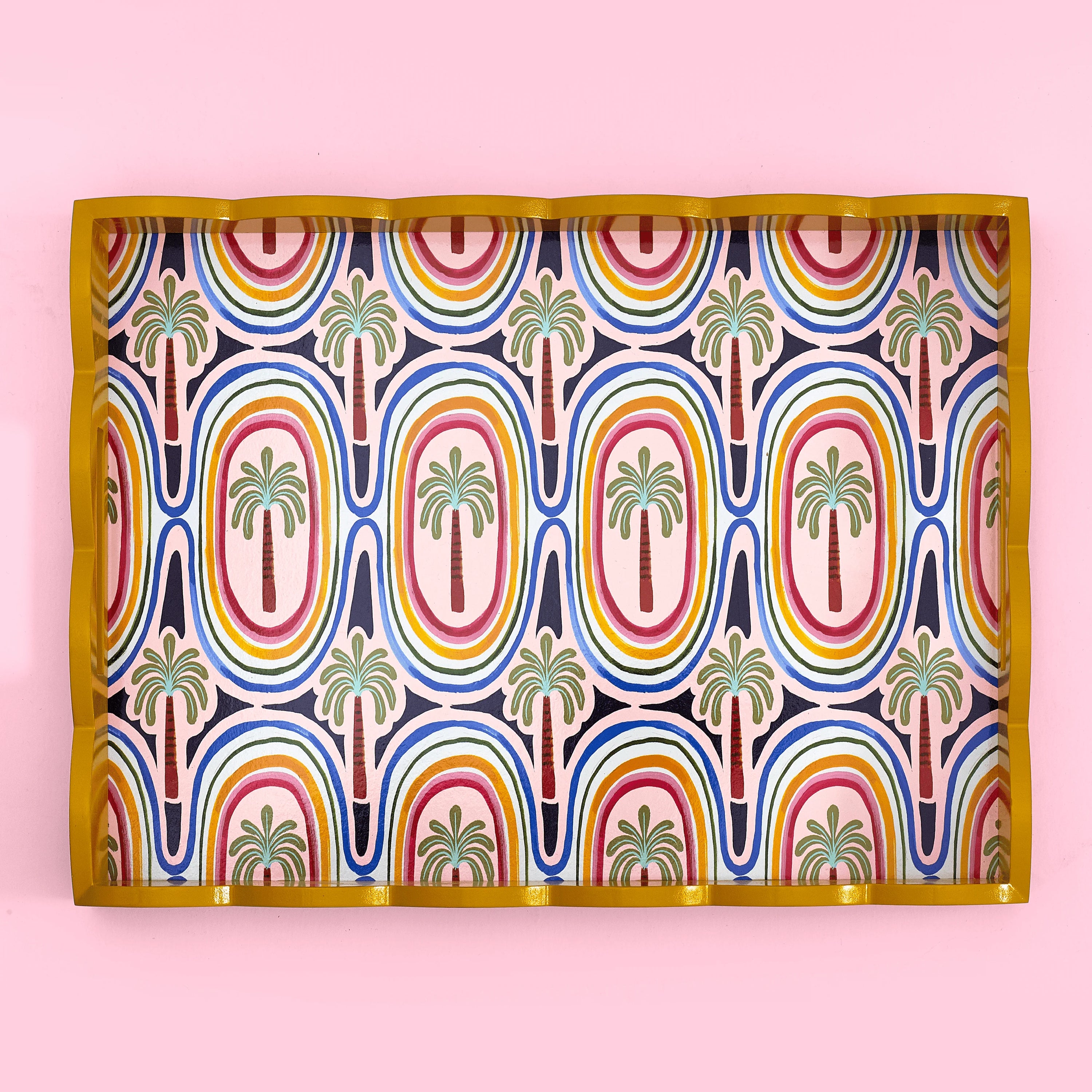 Eleanor Bowmer - Electric Coast Palm Tree Tray