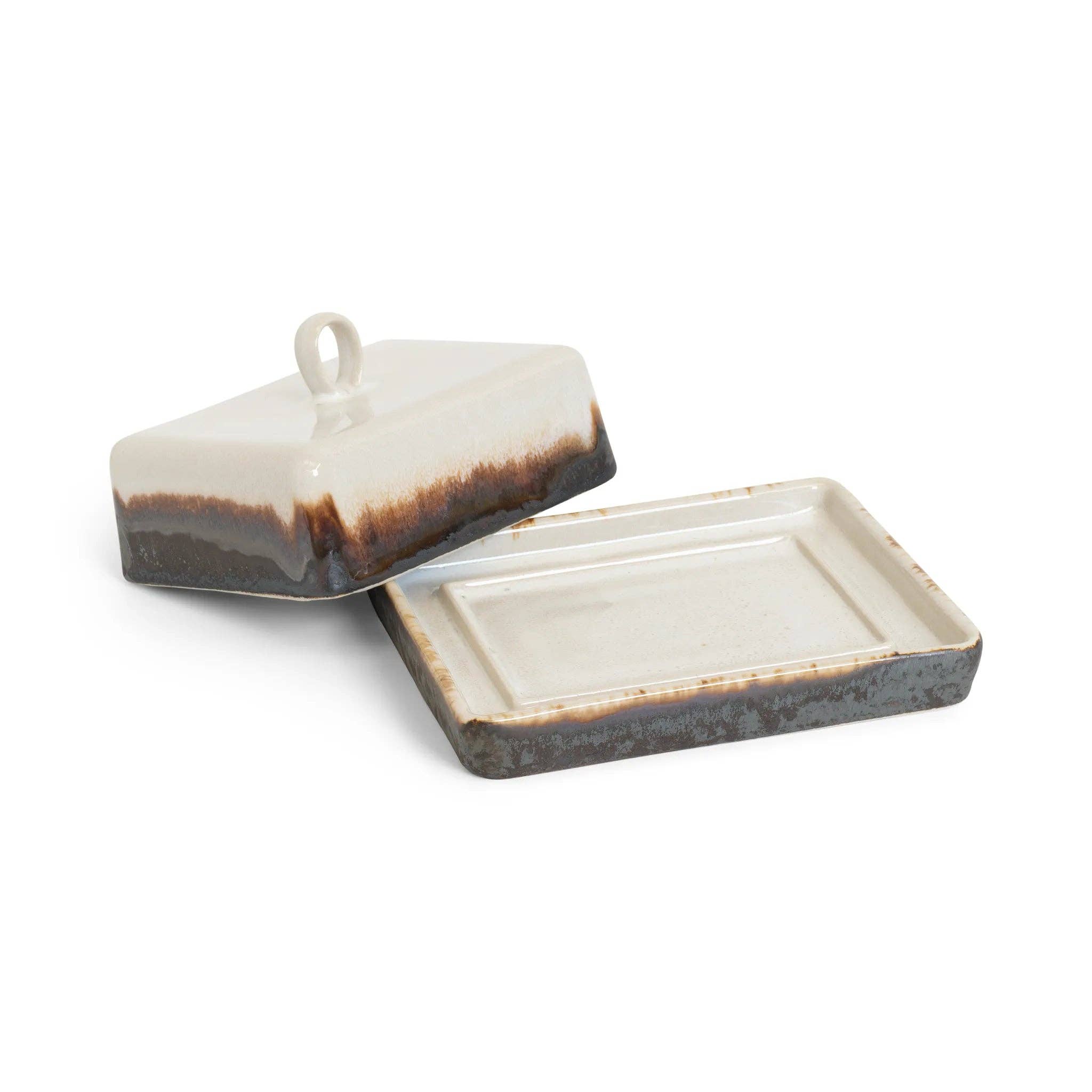 Quartz Butter Dish