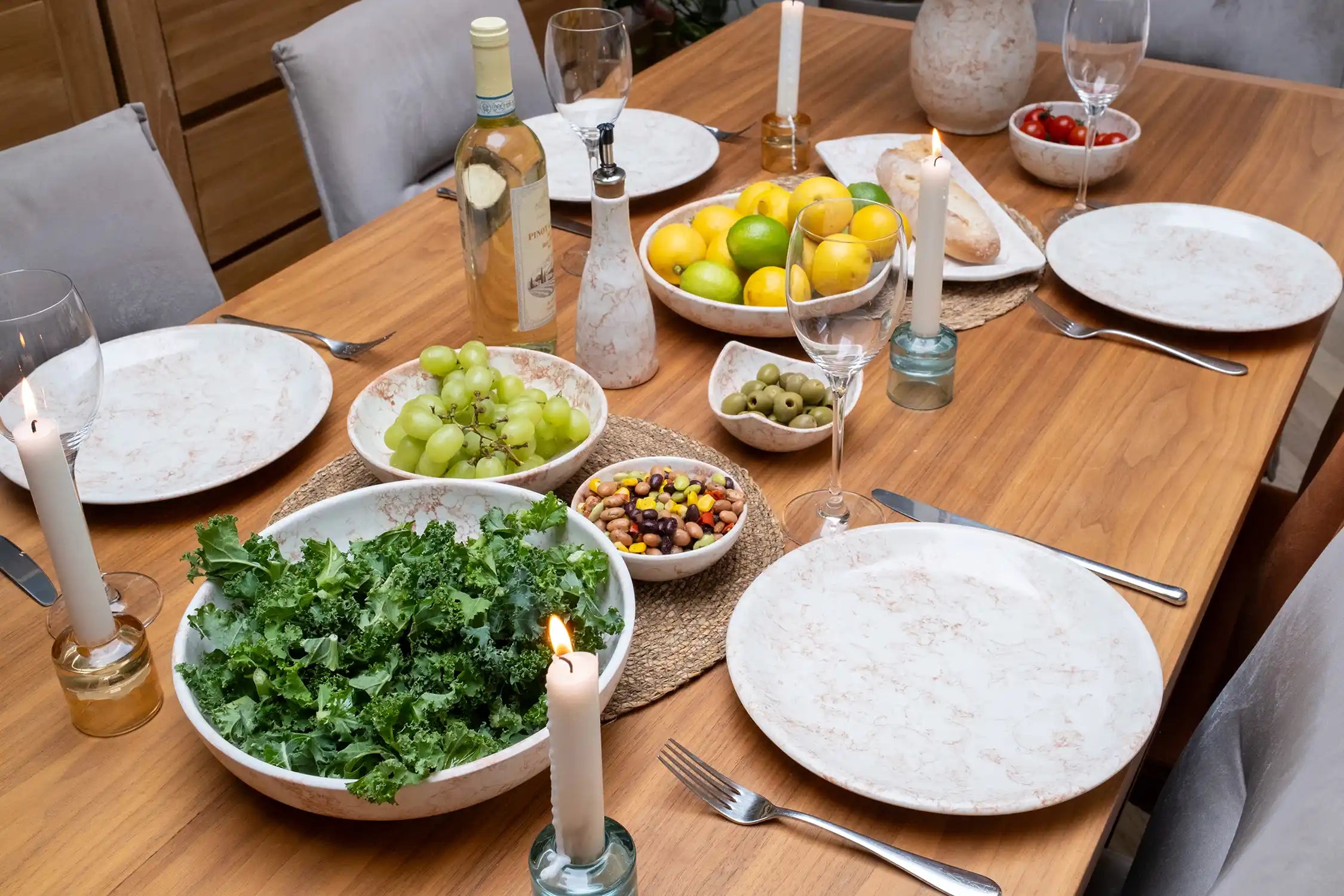 Olive Oil Drizzler Marble Rust