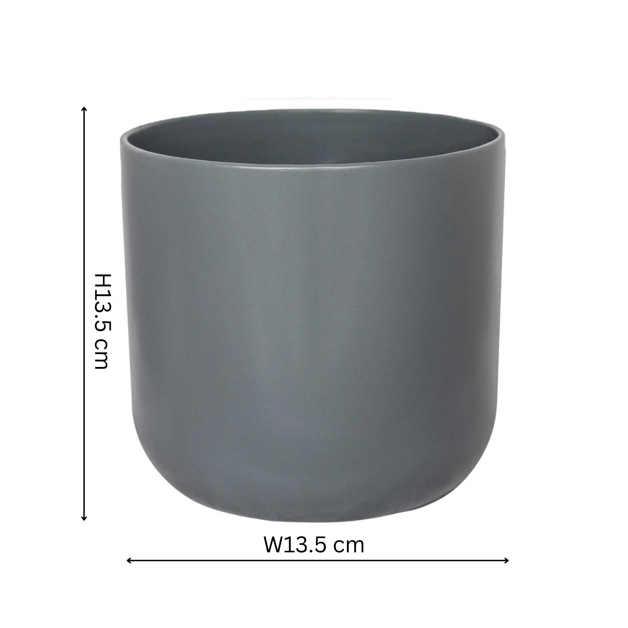 Lisbon Ceramic Indoor Planter H13.5cm D13.5cm