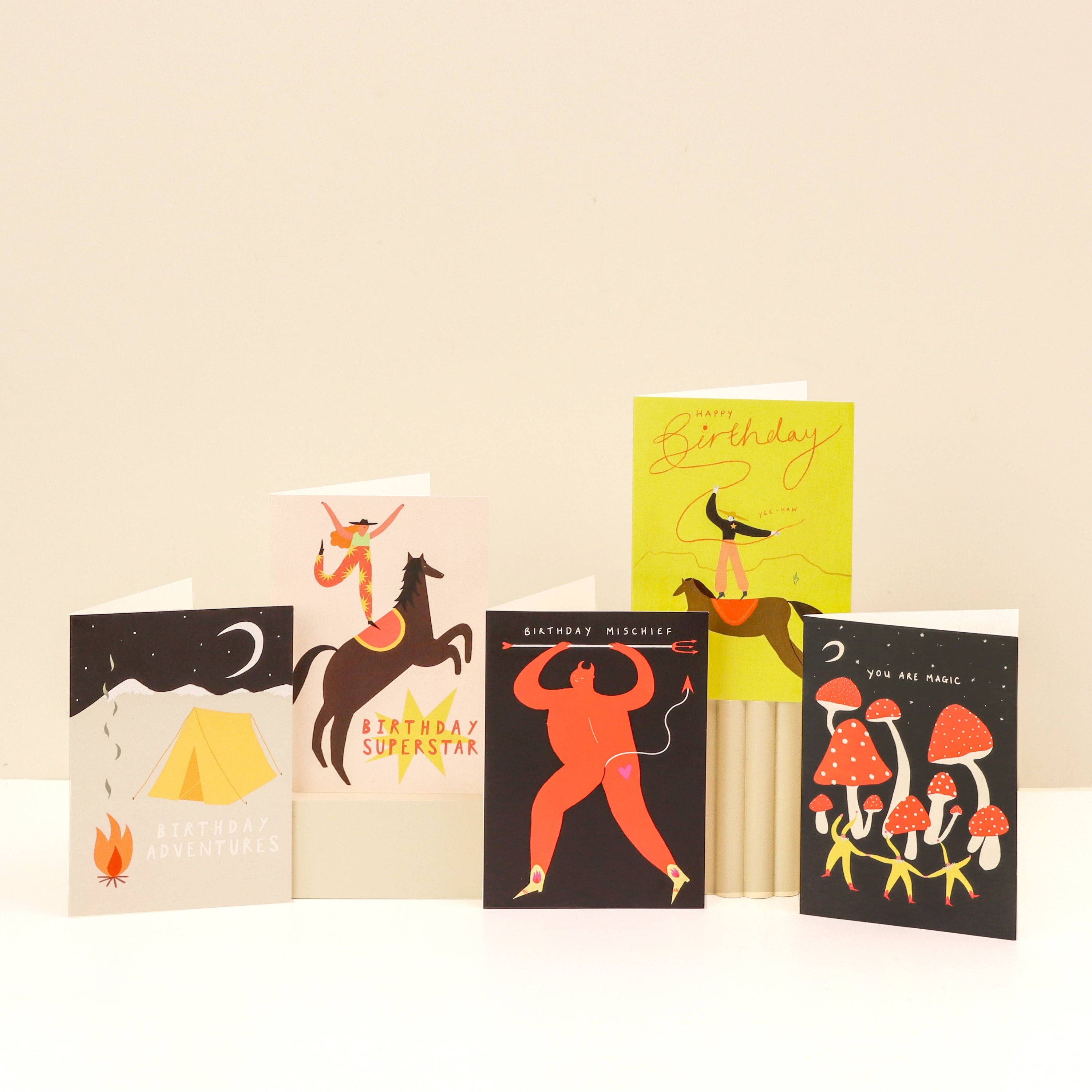 Yee-Haw Cowboy Birthday Card | Cowgirl | Happy Birthday