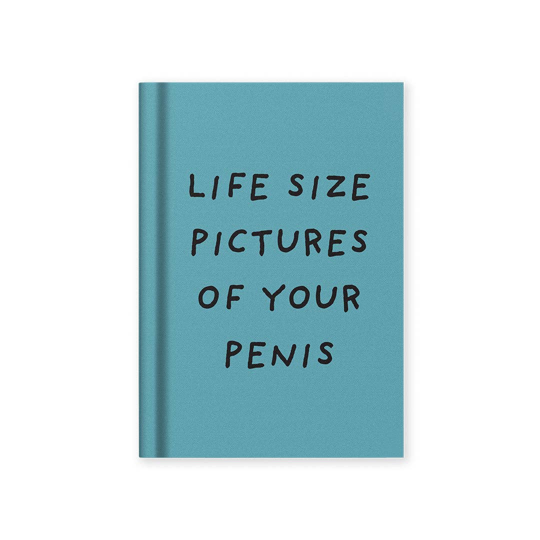 Pictures of Your Penis A7 Fabric Hardback Notebook (13488)