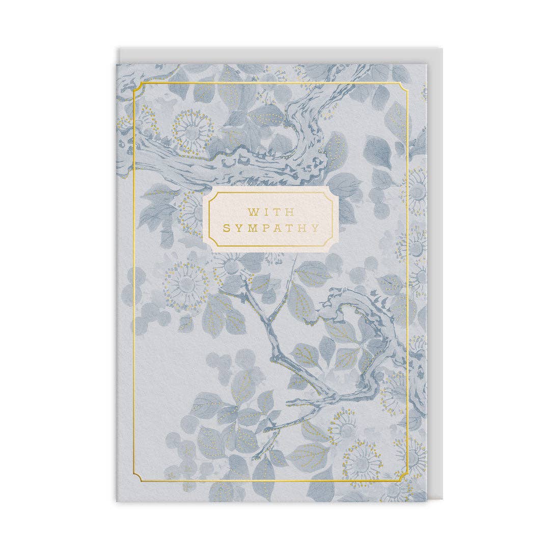 With Sympathy Blossom Tree Greeting Card (13761)