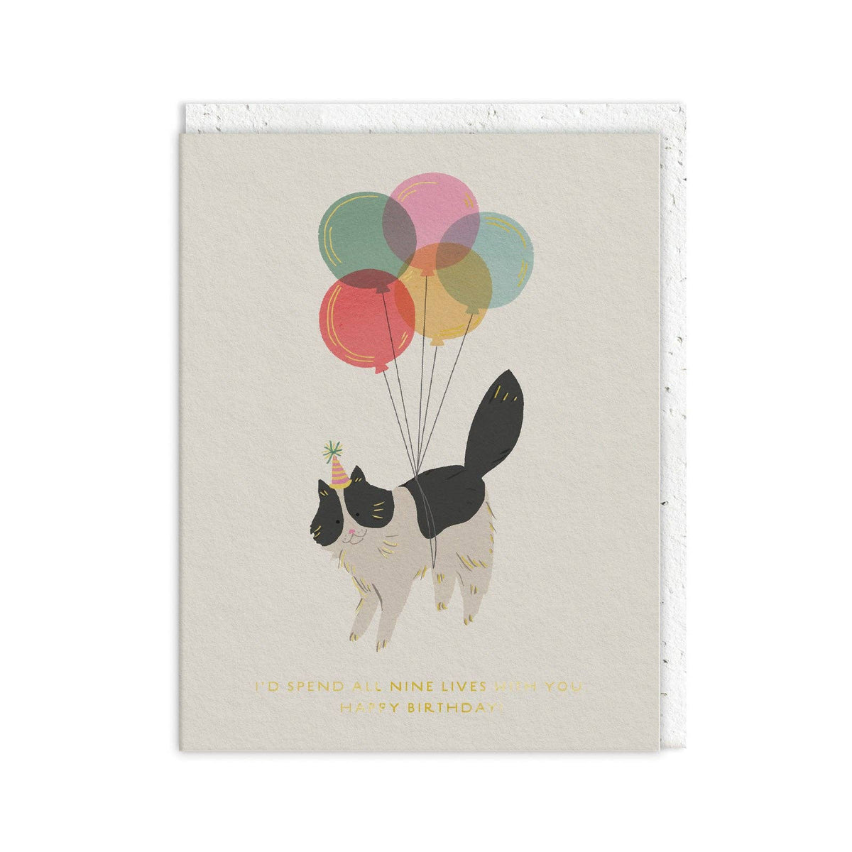 Nine Lives Greeting Card (12884)