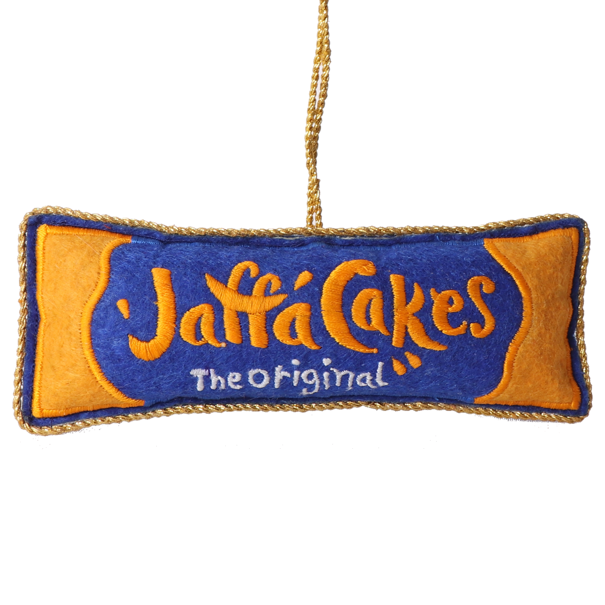 Jaffa Cakes Embroidered Decoration