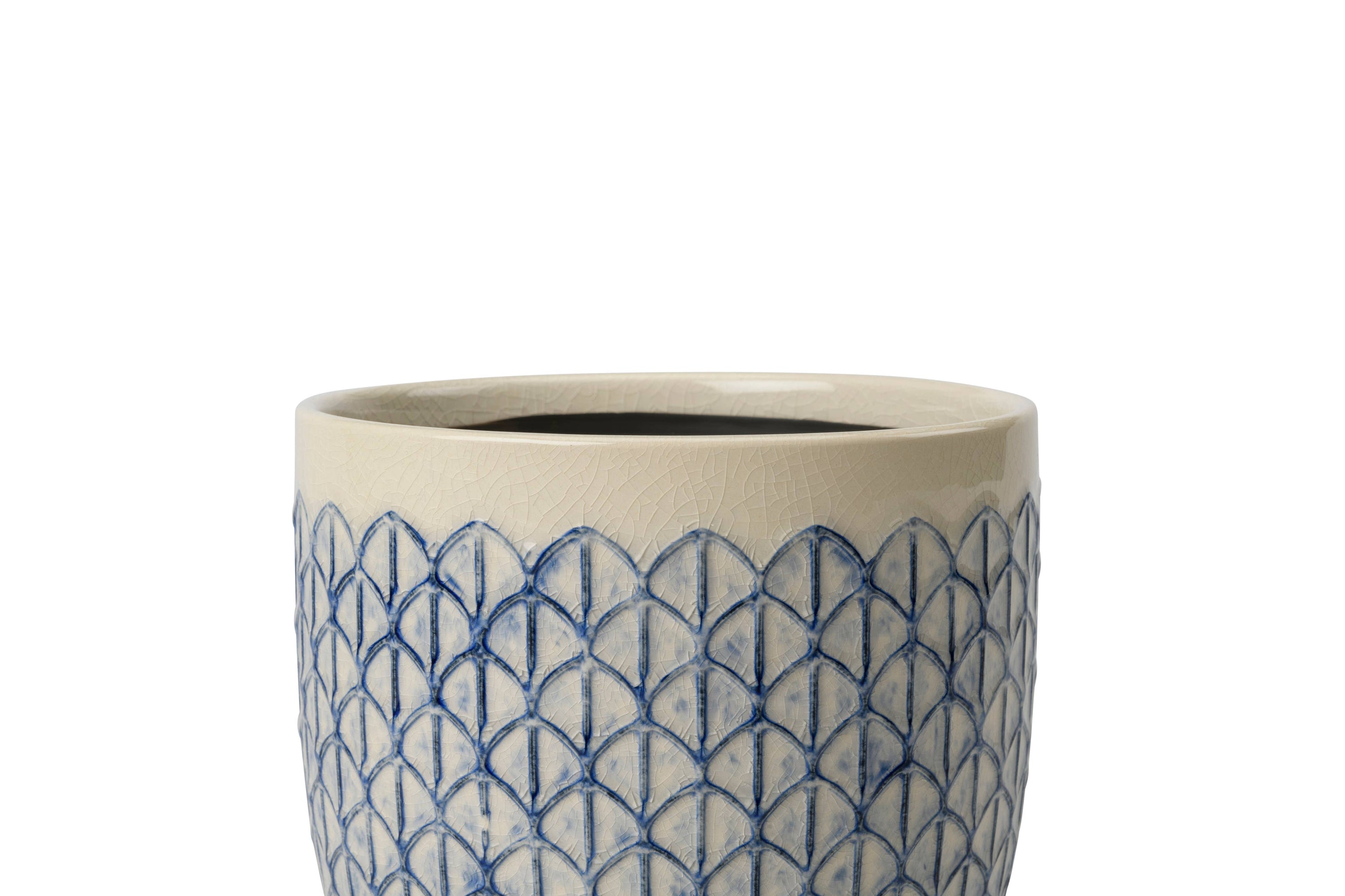 Collectors Indoor Pot 13cm Crème Geo