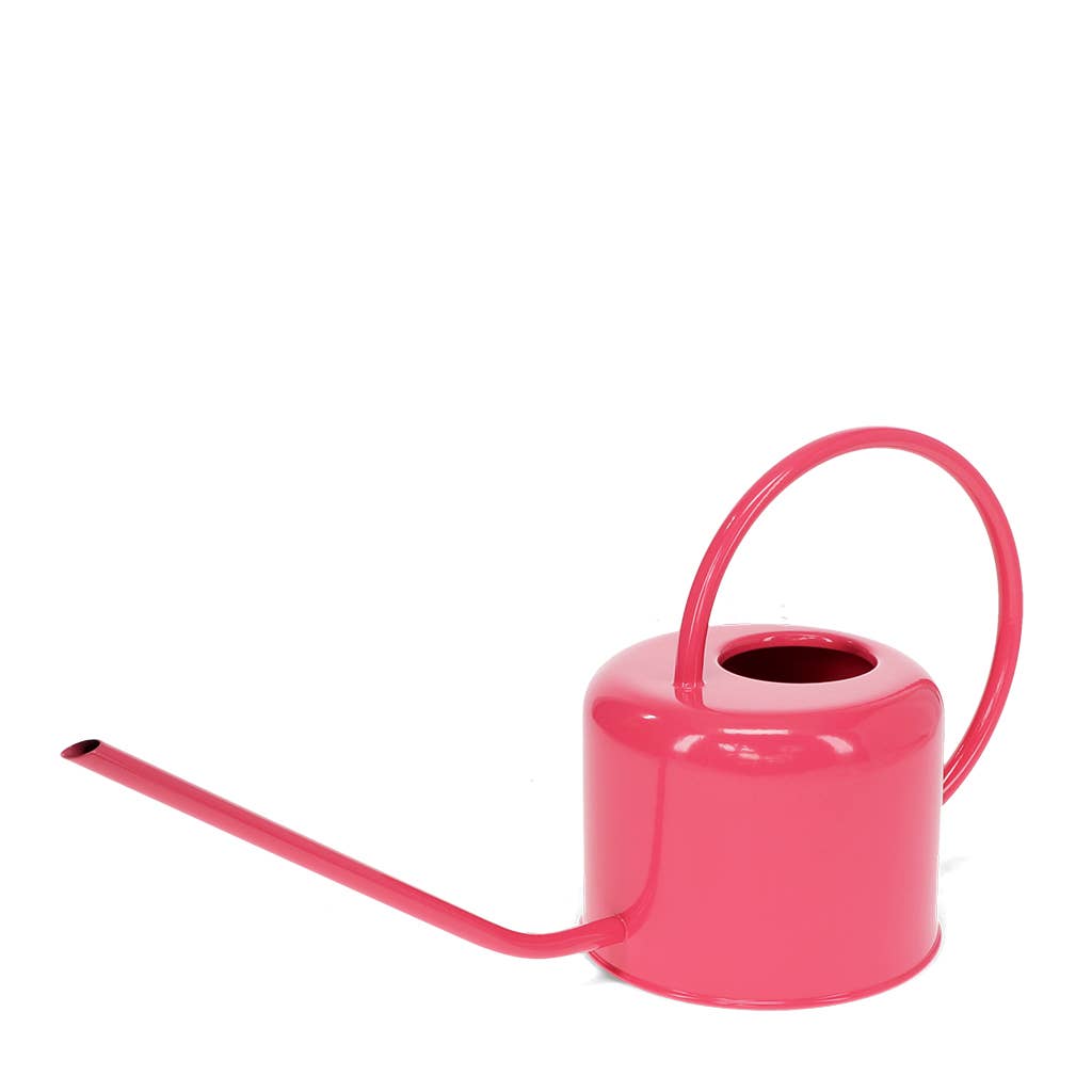 Metal watering can 1Ltr - Vibrant pink