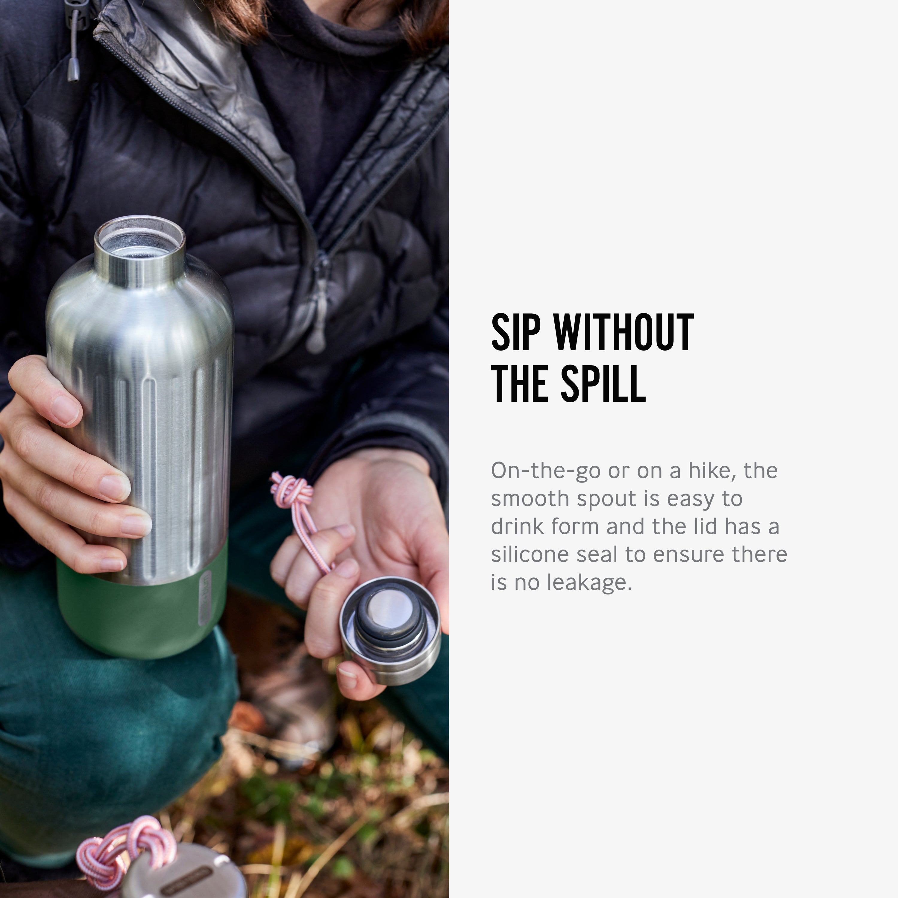 Explorer Insulated Bottle Large 850ml Olive