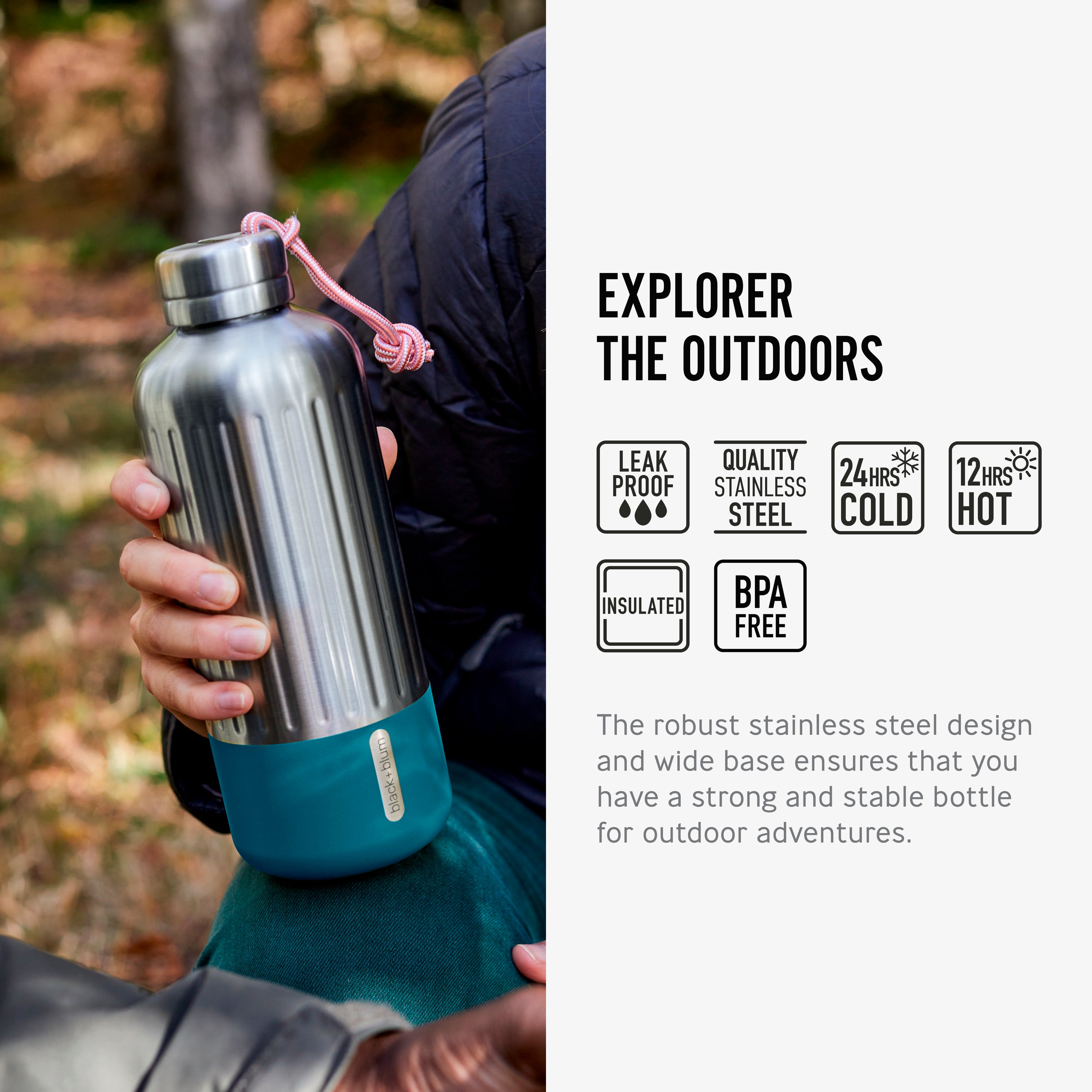 Explorer Insulated Bottle Large 850ml Ocean