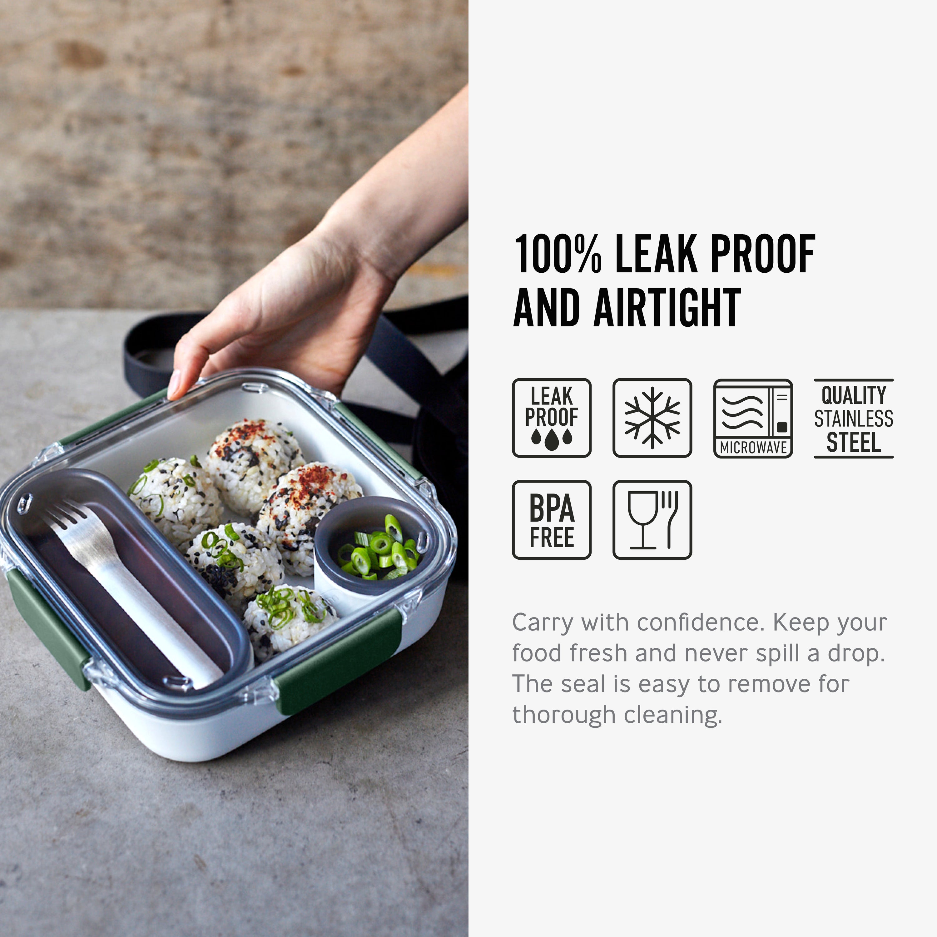 Lunch Box Original 1L Olive