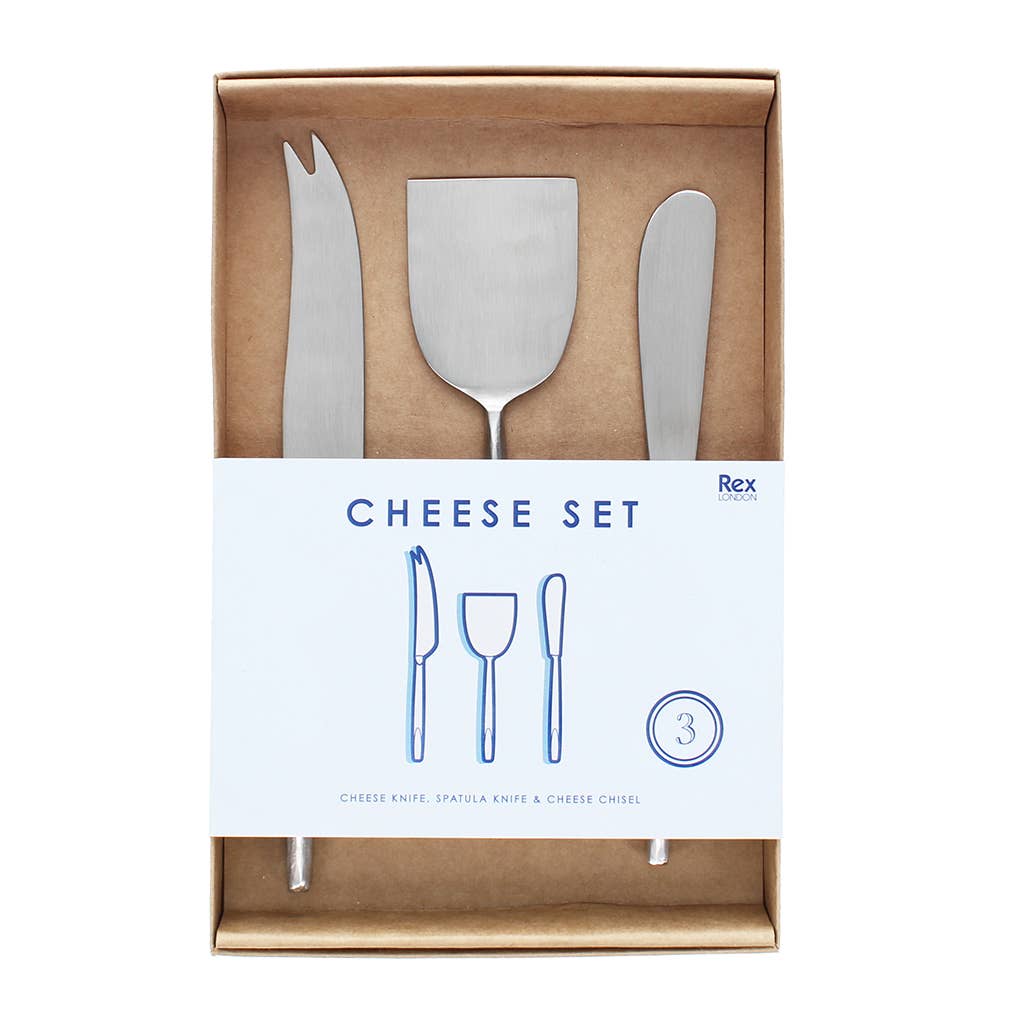 Cheese knife set (3 pieces)