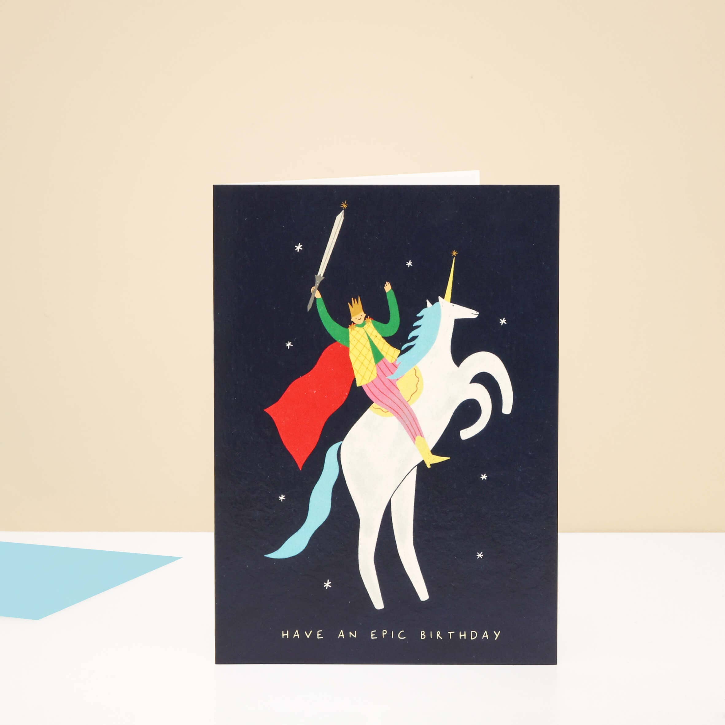 Epic Birthday Card | Fantasy Birthday Card | Unicorn Card