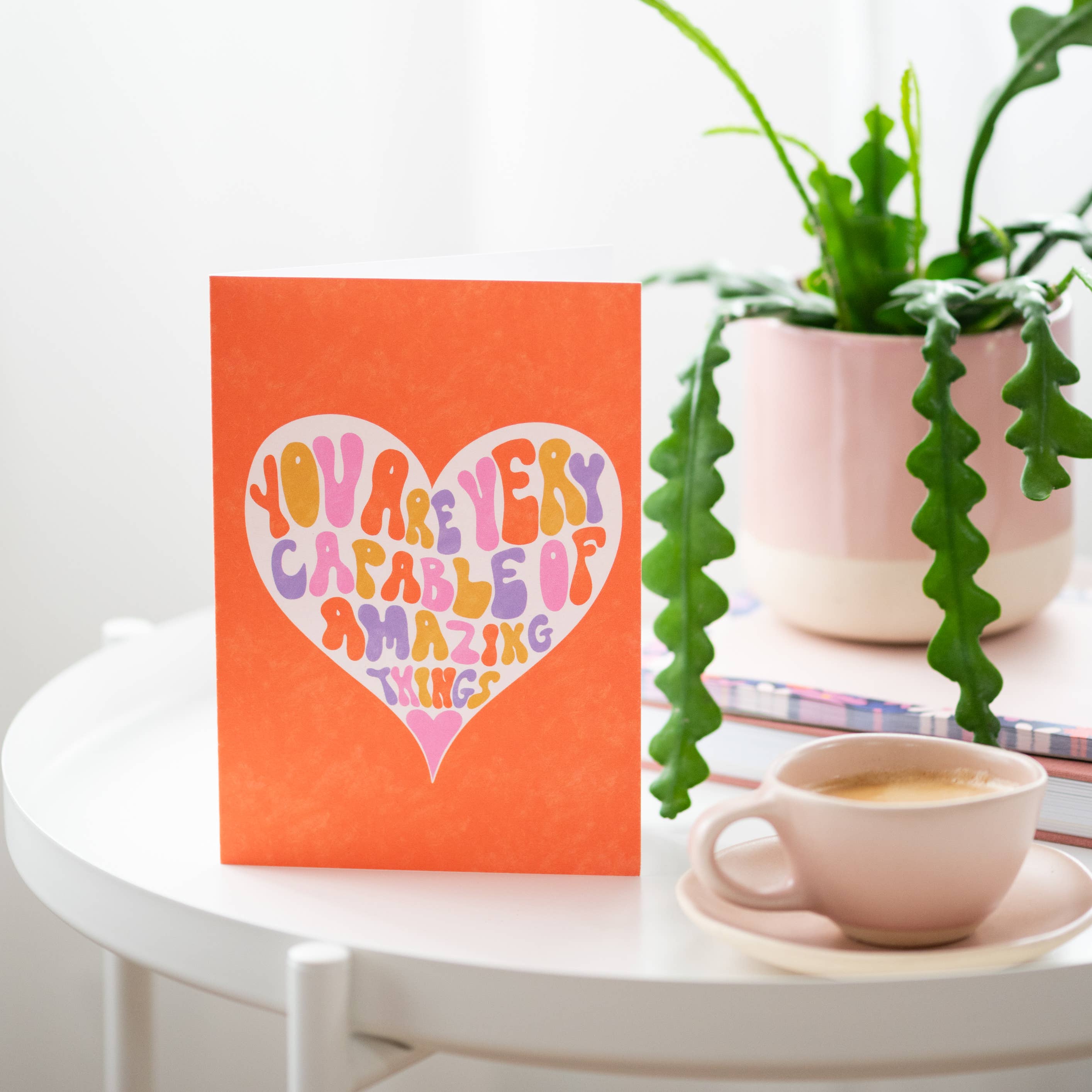 Very Capable Card | Good Luck Card | Encouragement Card