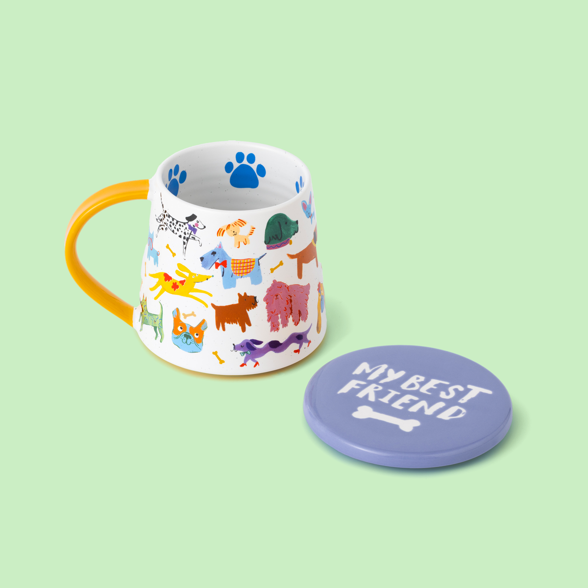 Cool Dog Club Mug & Coaster