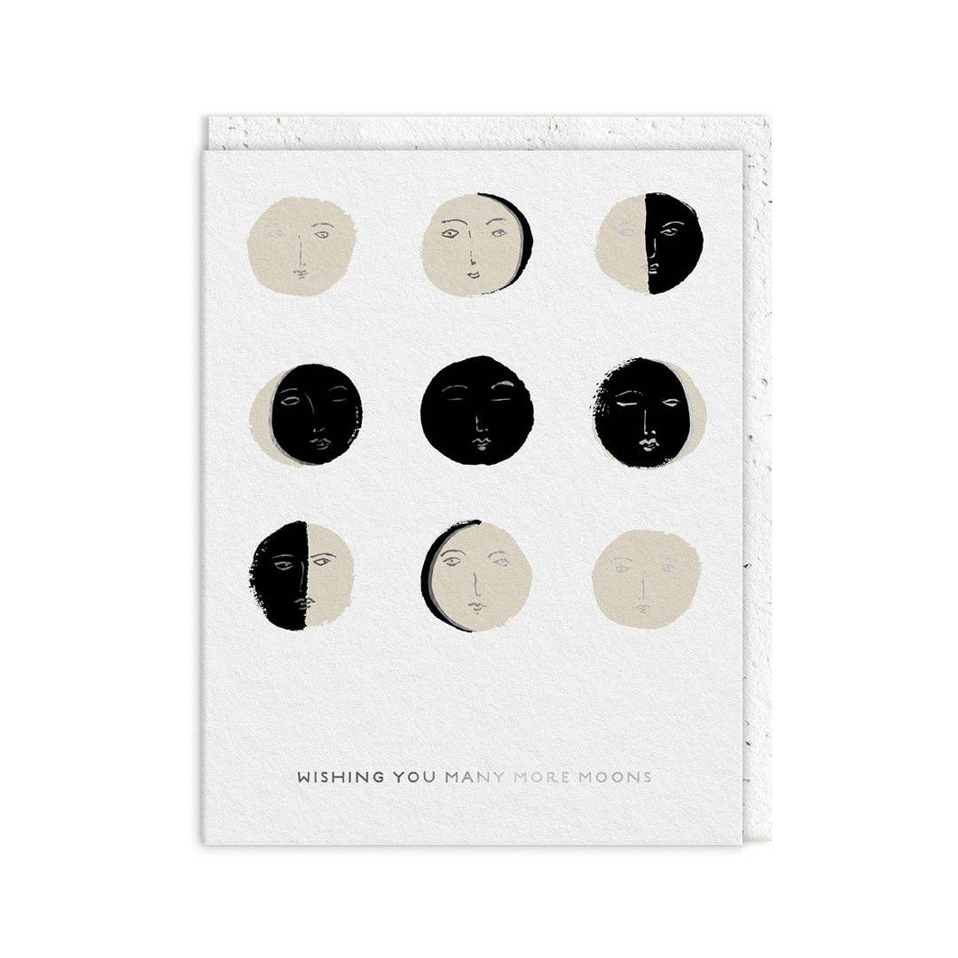 Wishing You Many More Moons Greeting Card (12867)