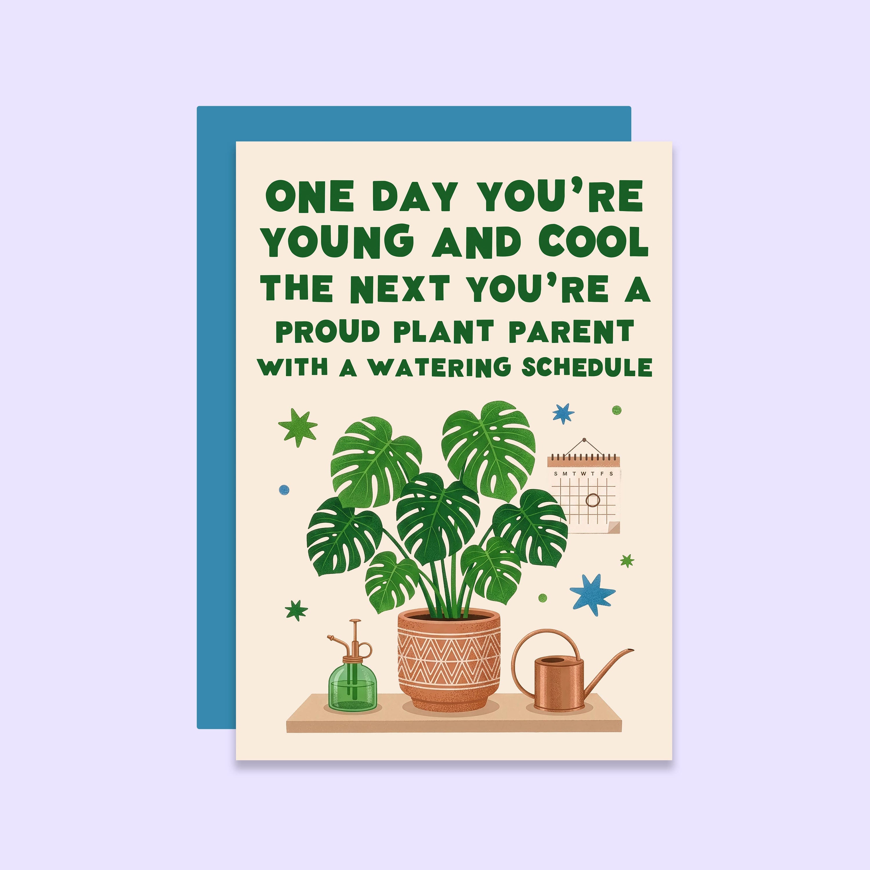Plant Parent Card - Young & Cool | Plant Lover Card
