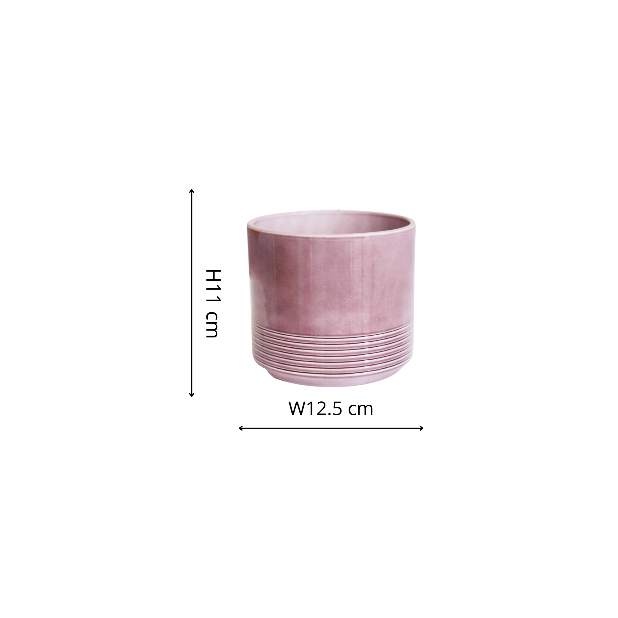 Munich Gloss Planter H11cm D12.5cm
