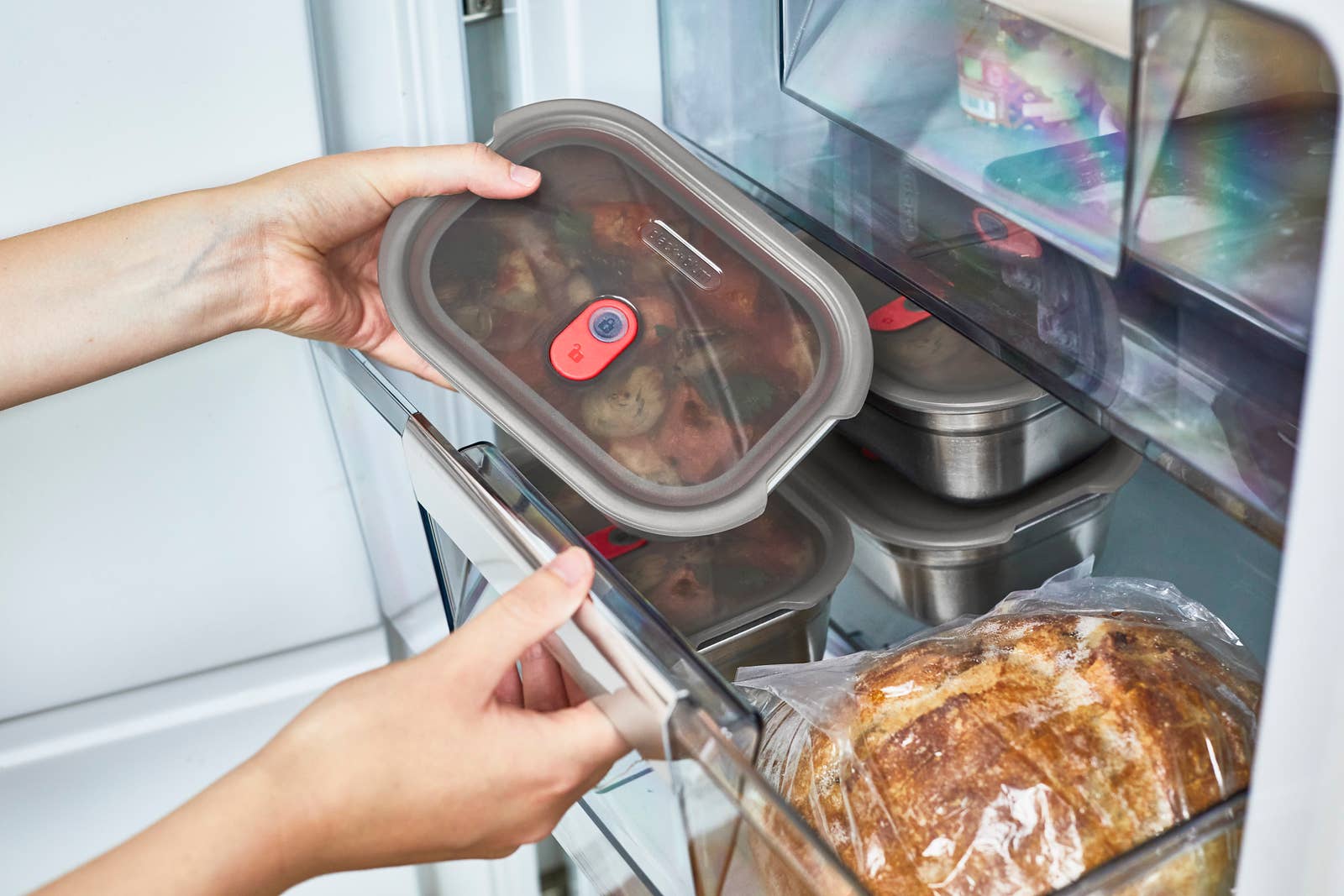 Lunch Box - Microwave-Safe Leak Proof Stainless Steel Box