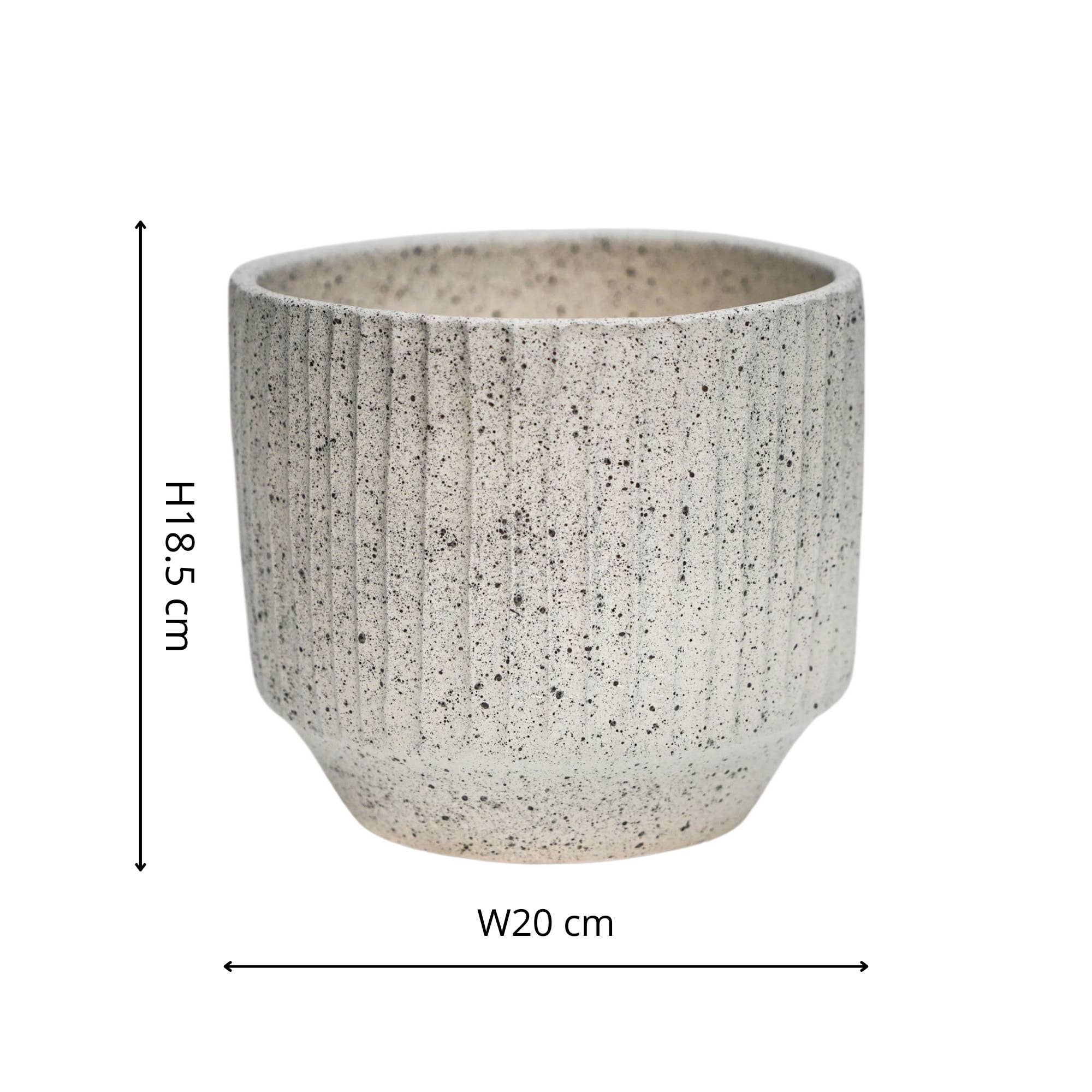 Solento Speckle Planter 20cm