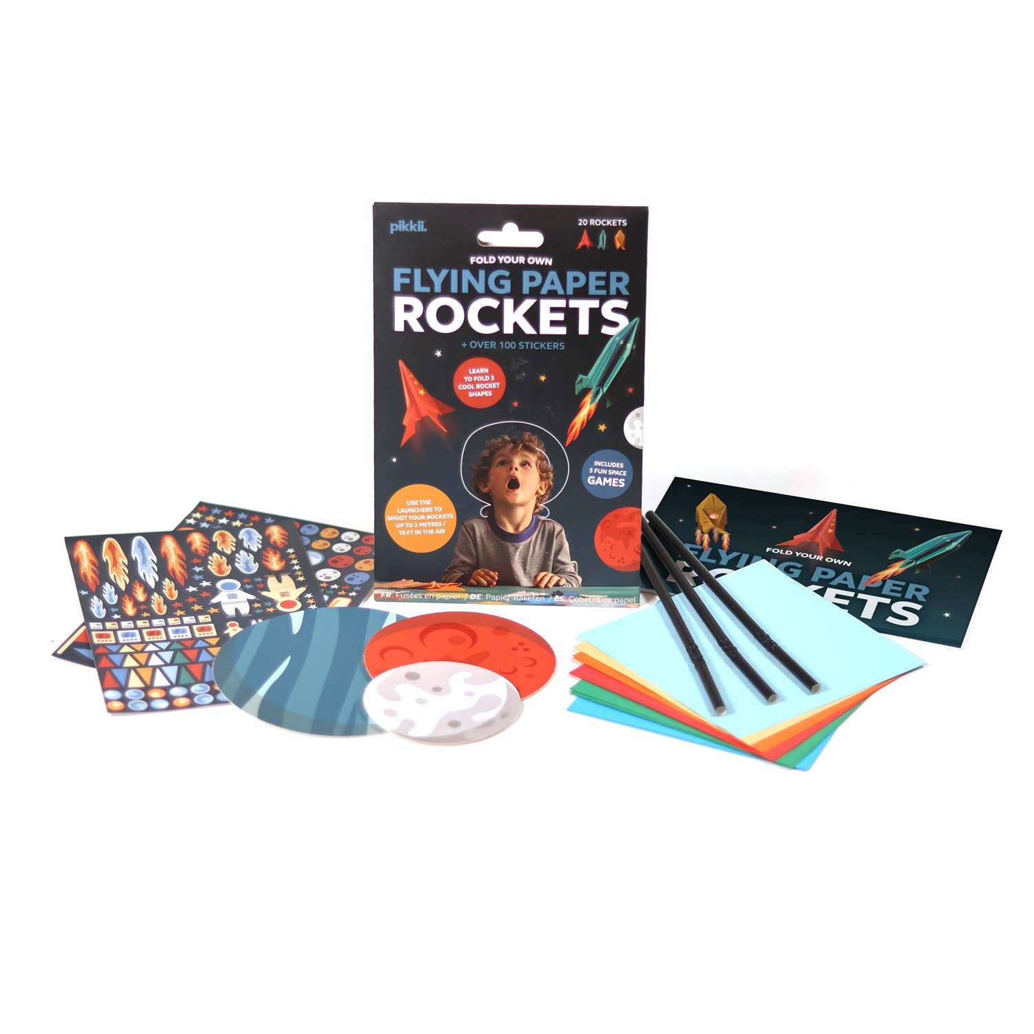 Flying Paper Rockets | DIY Rocket Kit | Screen-Free Gift