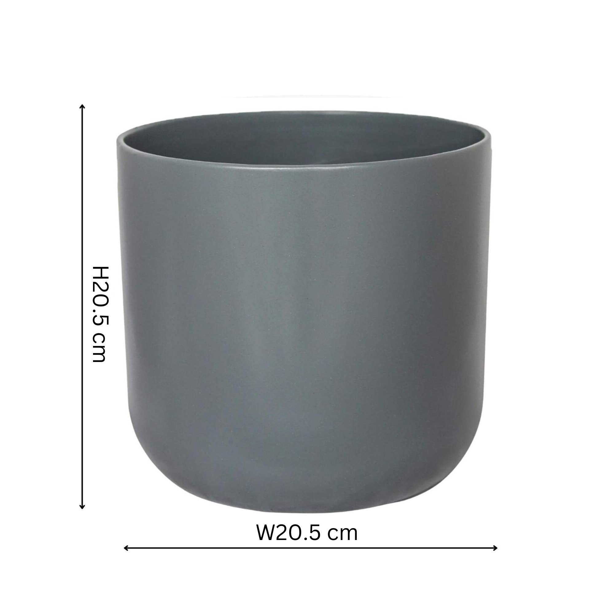 Lisbon Ceramic Indoor Planter H20.5cm D20.5cm