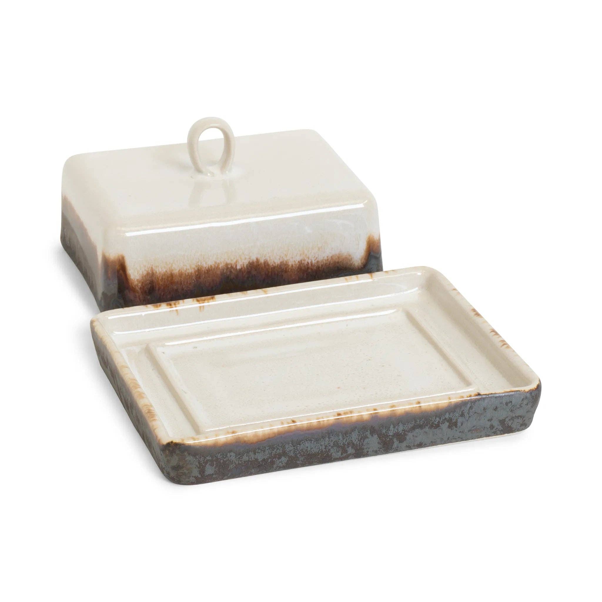 Quartz Butter Dish