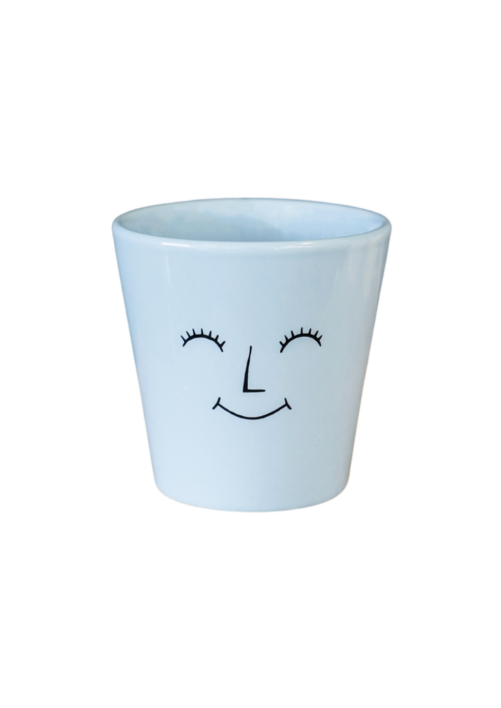 Face Planter Happy Blue D7xH7cm