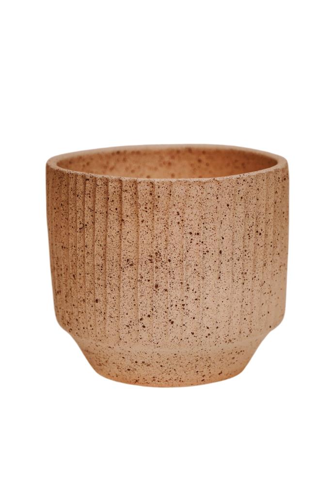 Solento Speckle Planter H14cm D16cm
