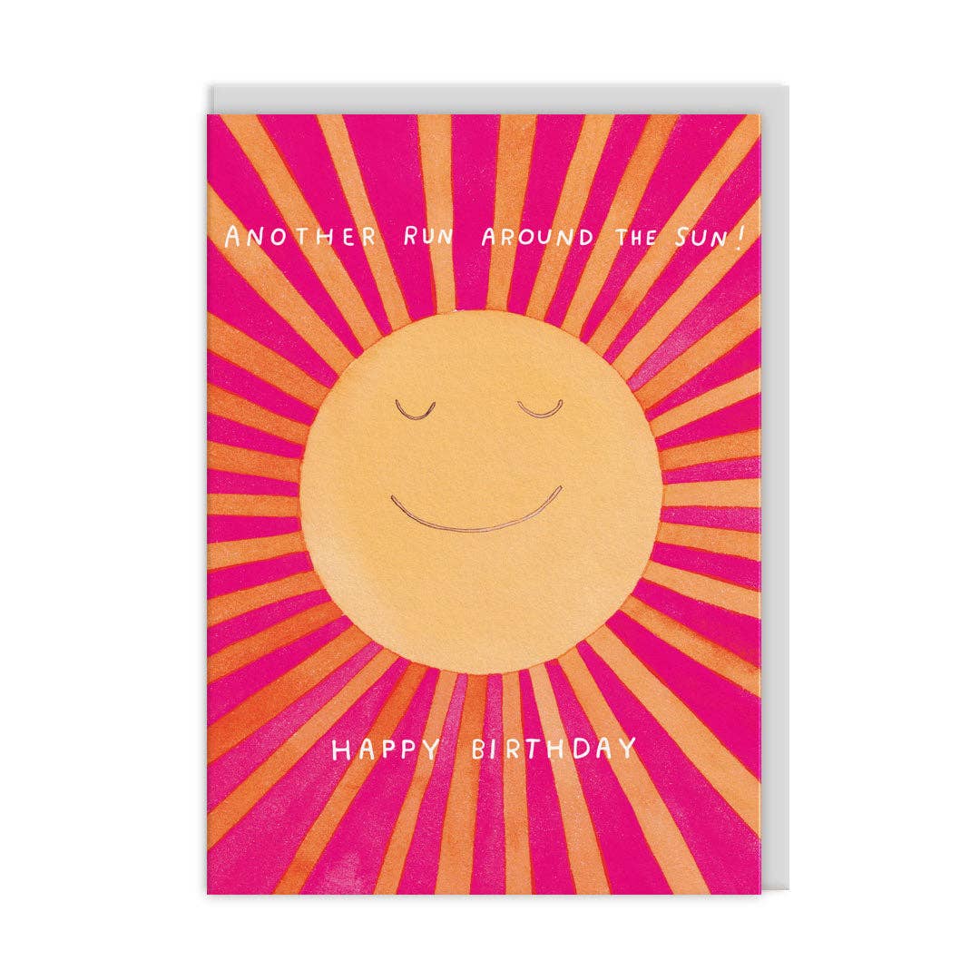 Run Around The Sun Birthday Card (12377)