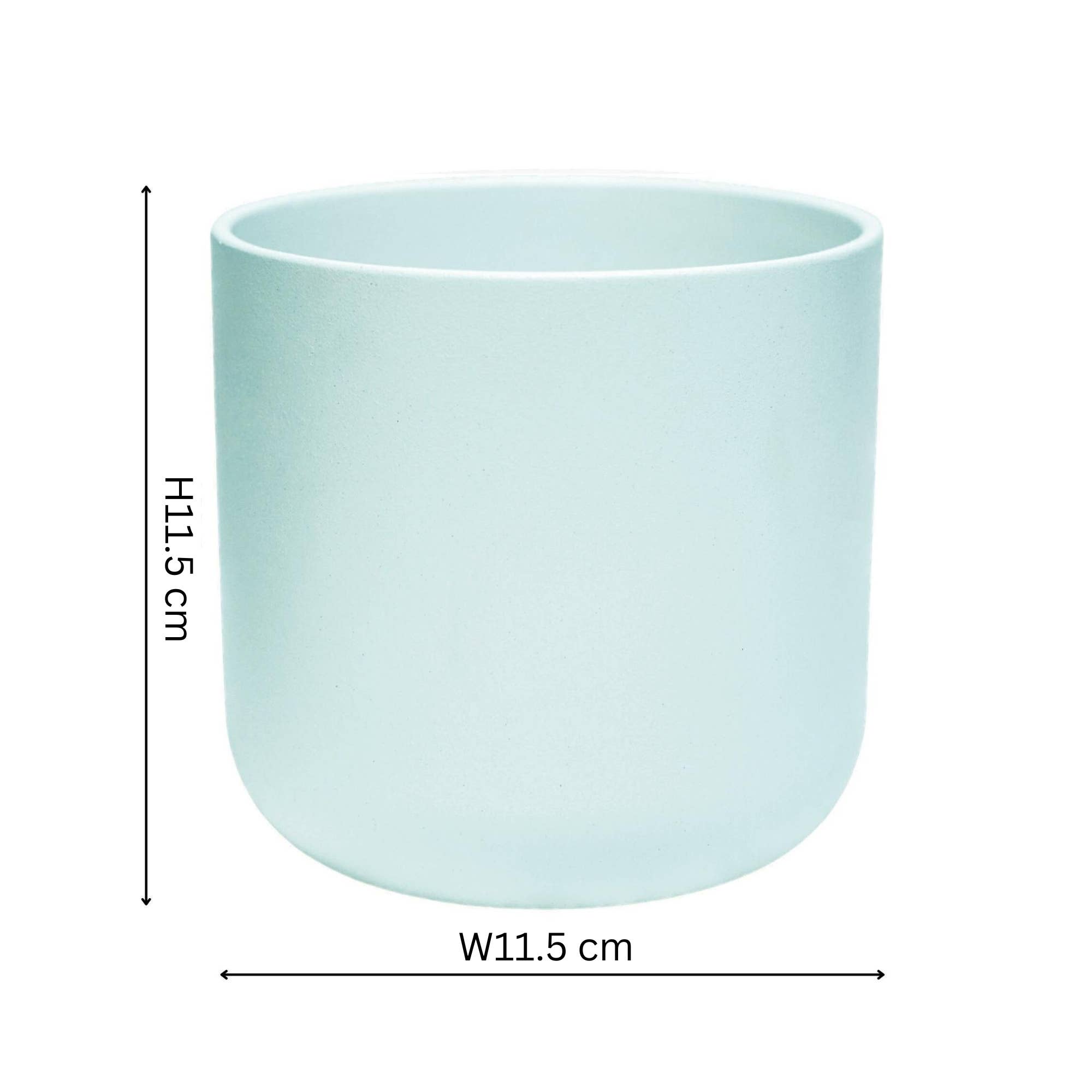 Lisbon Ceramic Indoor Planter H11.5cm D11.5cm