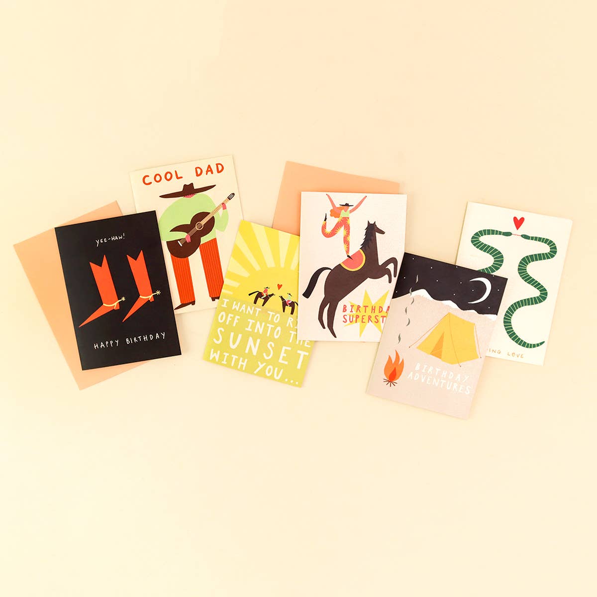 Cowboy Boots Birthday Card | Cowgirl Card | Happy Birthday