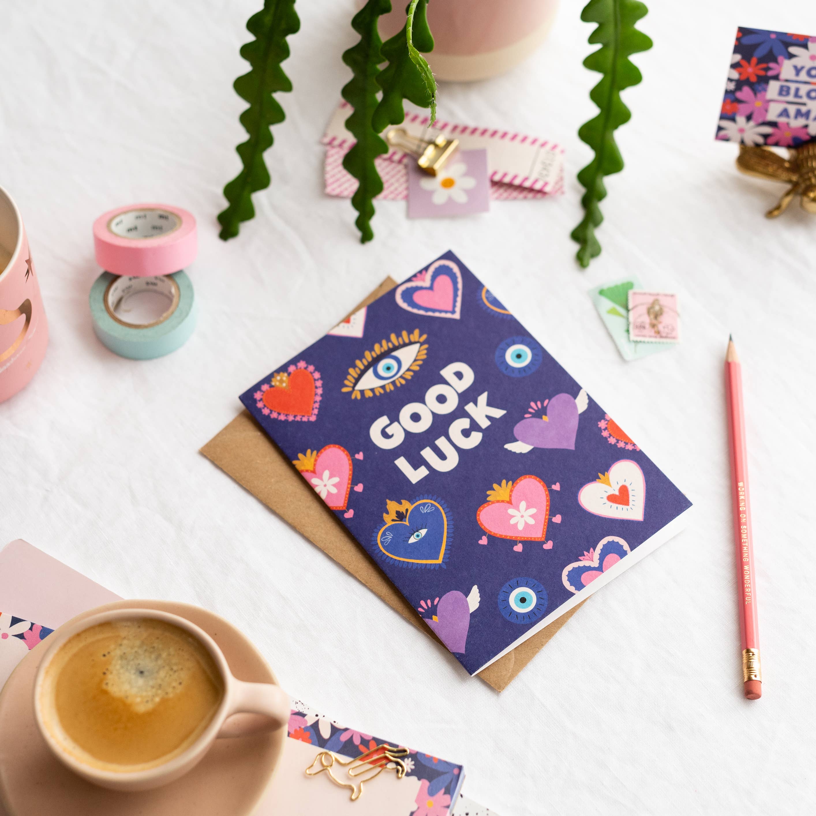 Milagros Charms Good Luck Card | Good Luck Charm Card