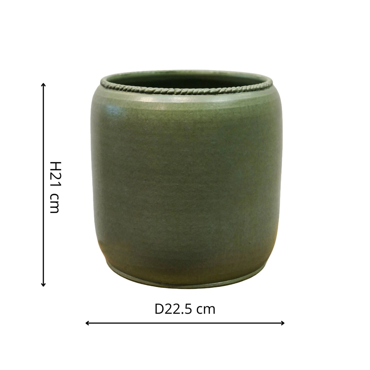 Molton Rope Rim Planter