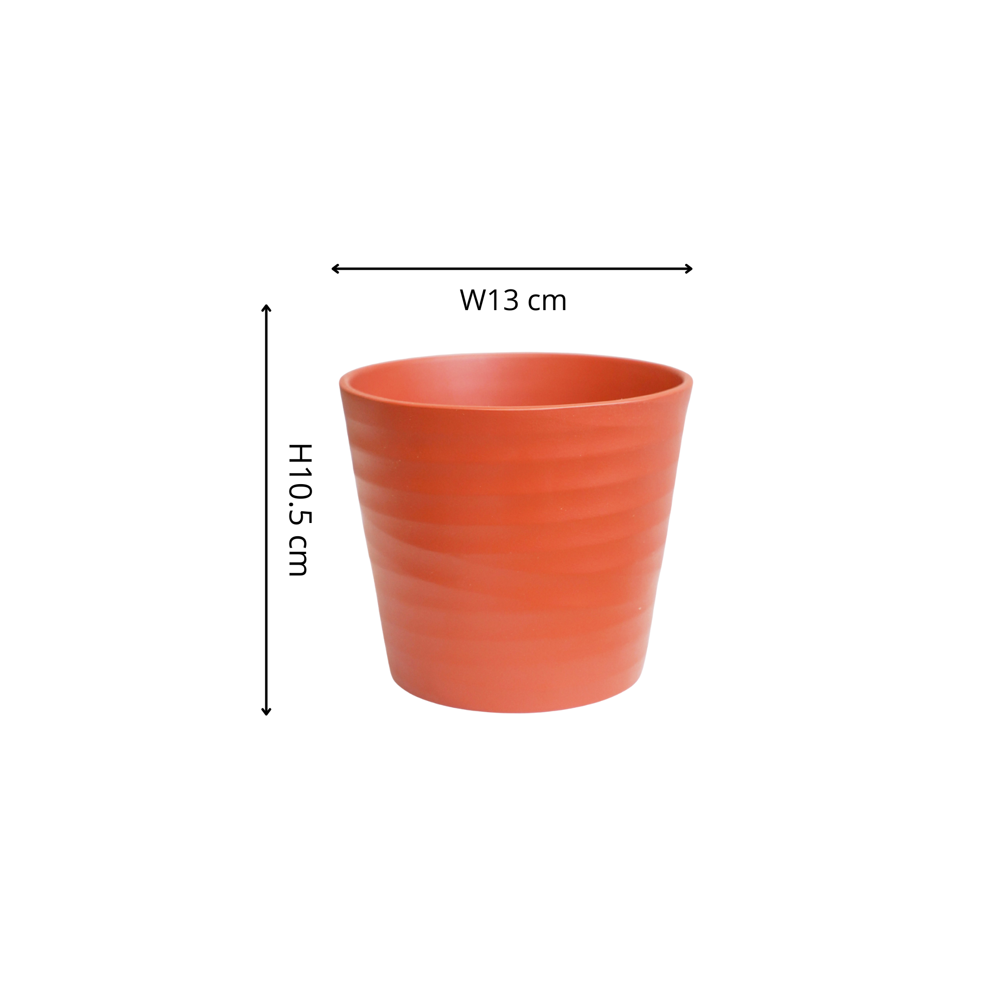 Oslo Taper Planter H10.5cm D13cm