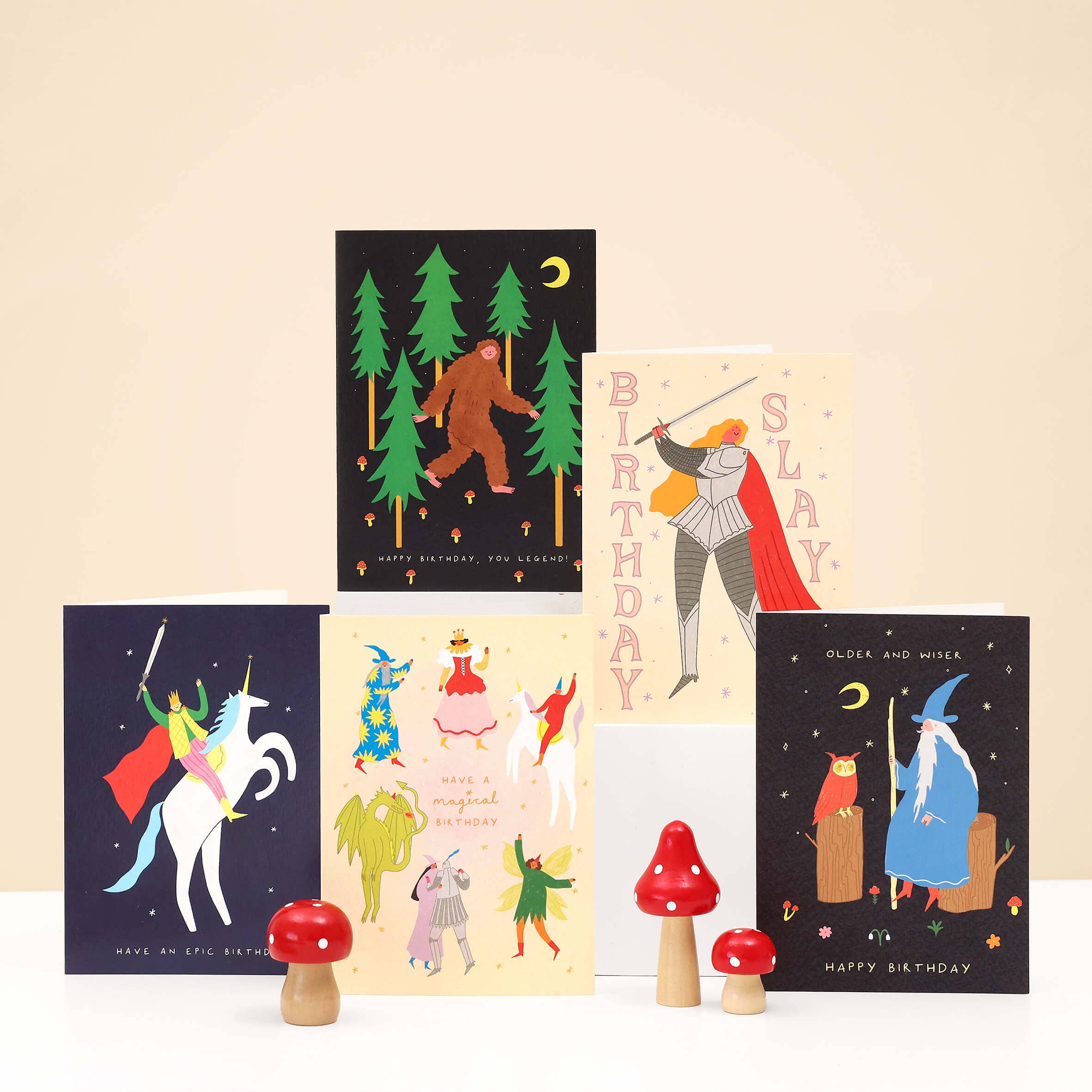 Epic Birthday Card | Fantasy Birthday Card | Unicorn Card