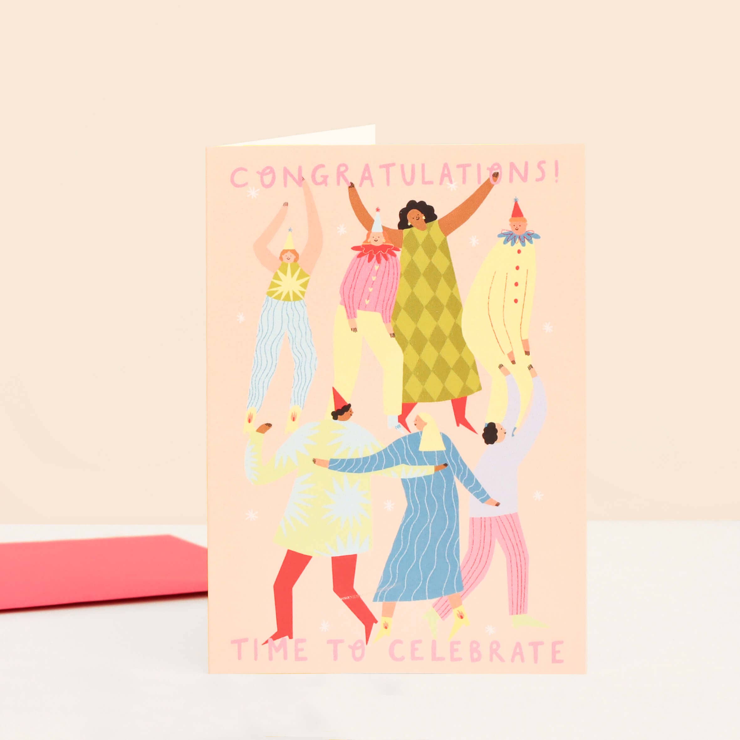 Time To Celebrate Congratulations Card | Achievement Card