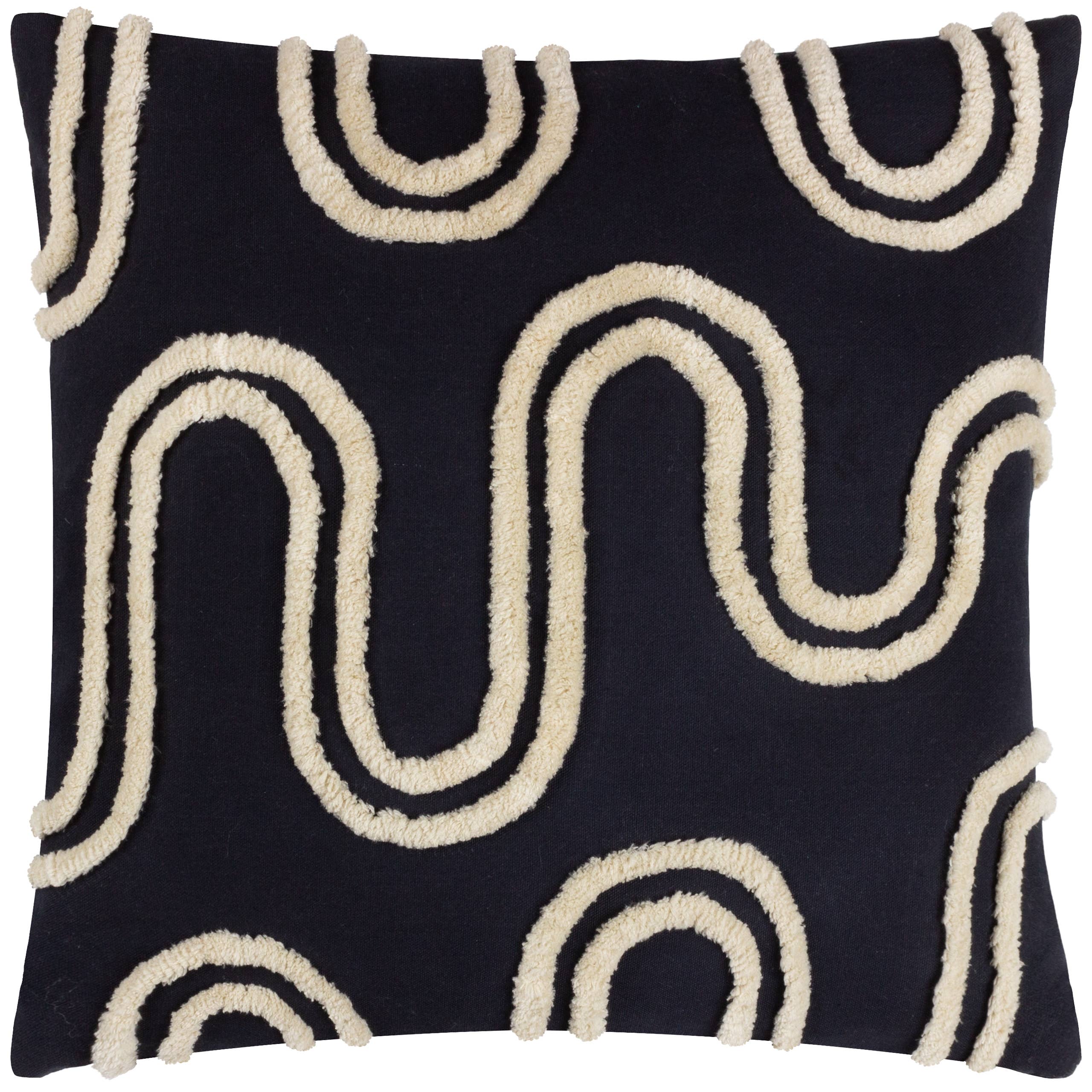 Archie Tufted Cushion Mono