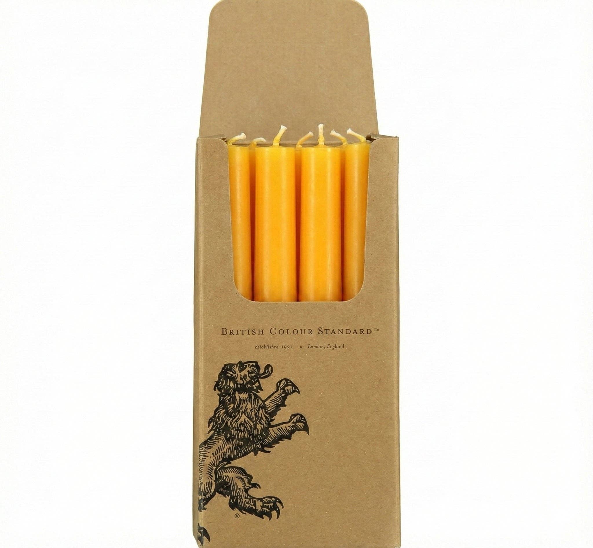 Bright Orange Eco Dinner Candle