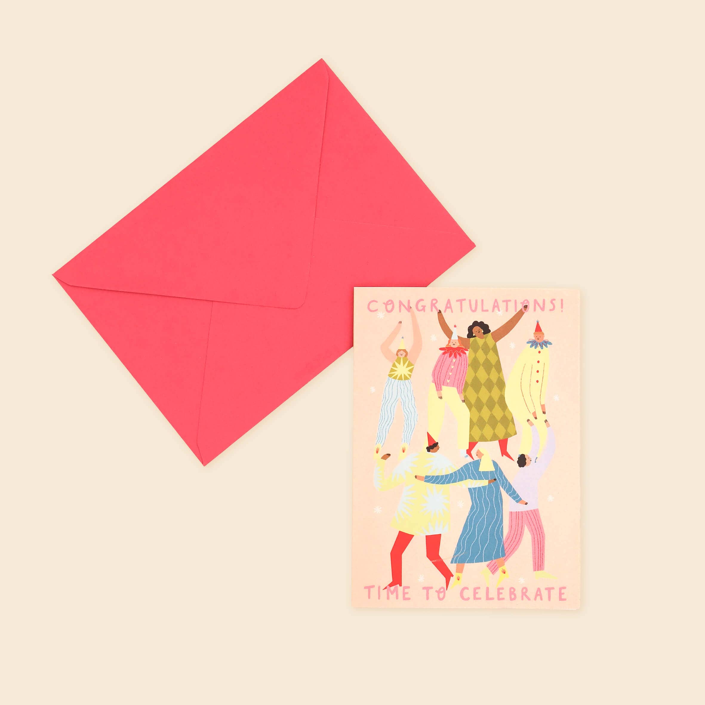 Time To Celebrate Congratulations Card | Achievement Card