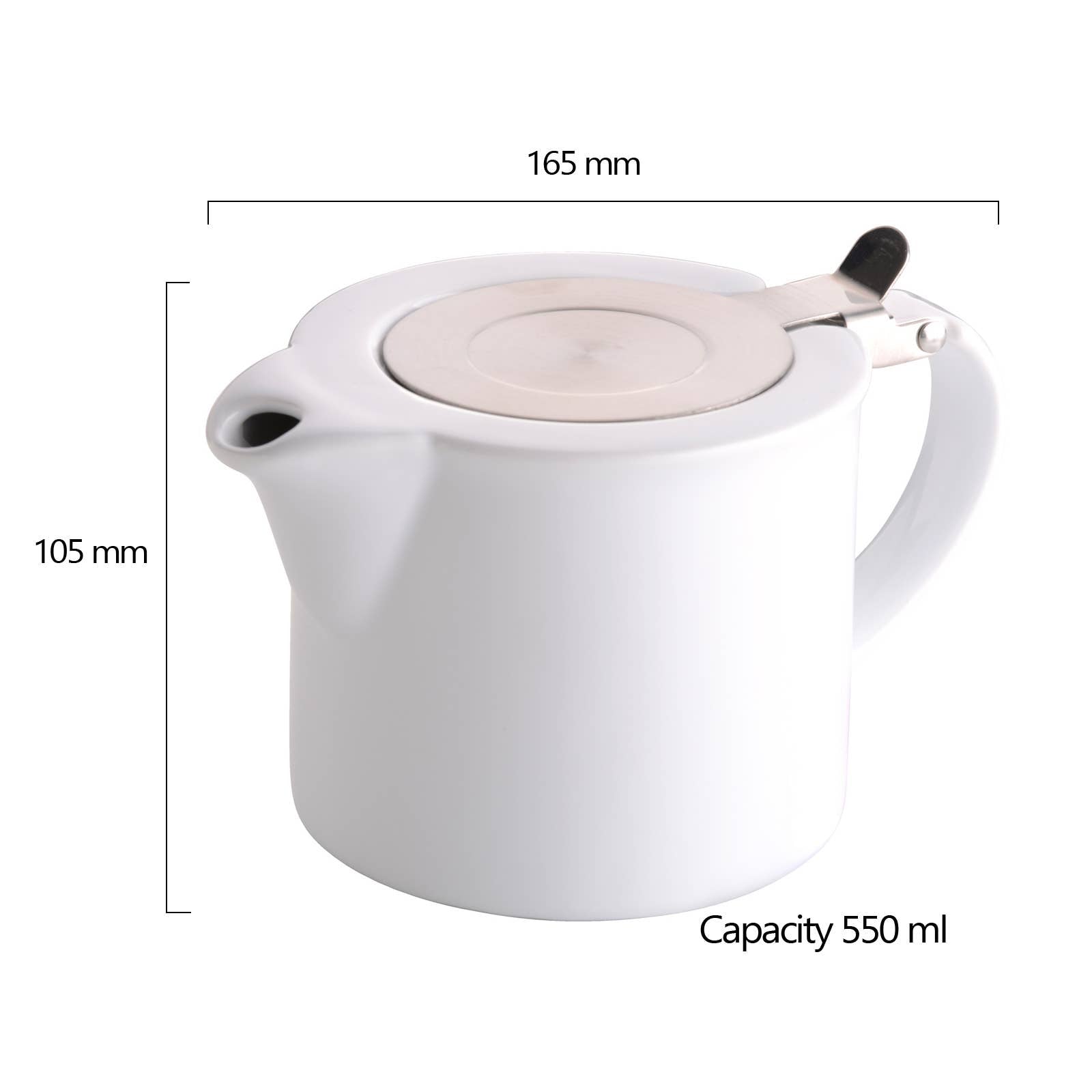 Infuse Teapot White