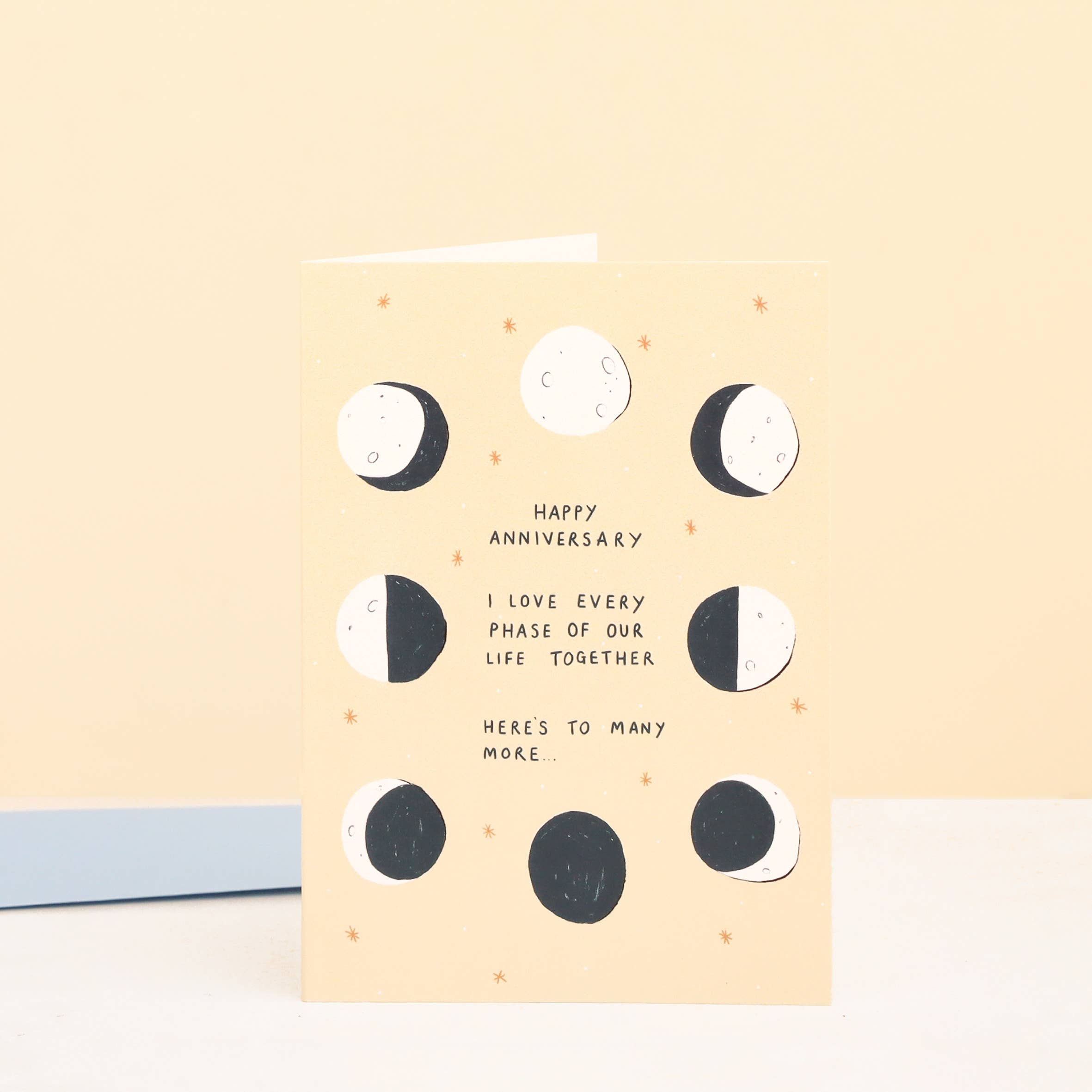 Moon Phase Anniversary Card | Love Card | Anniversary Cards