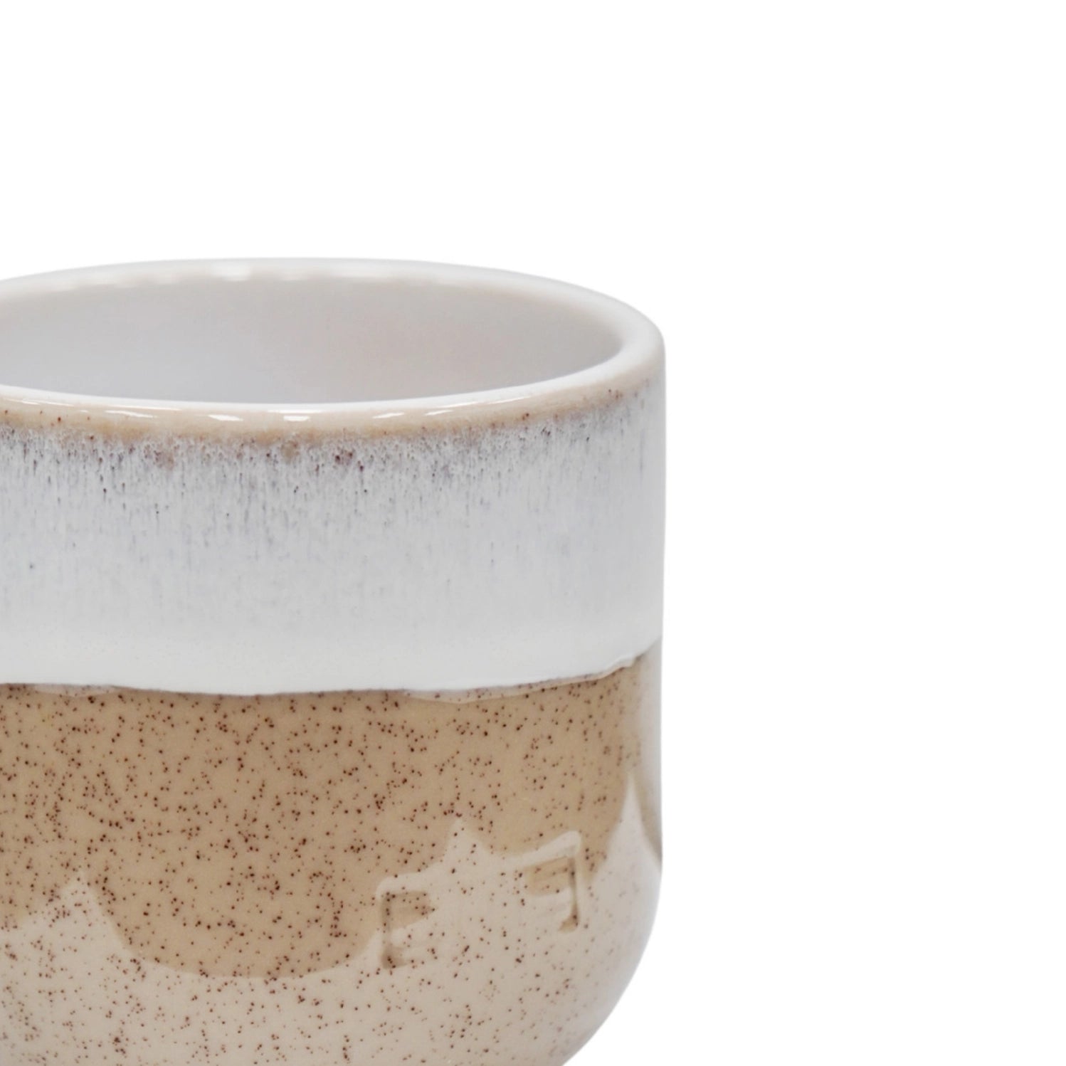 Jodie Dipped Reactive Glaze Planter H12cm D13.5cm