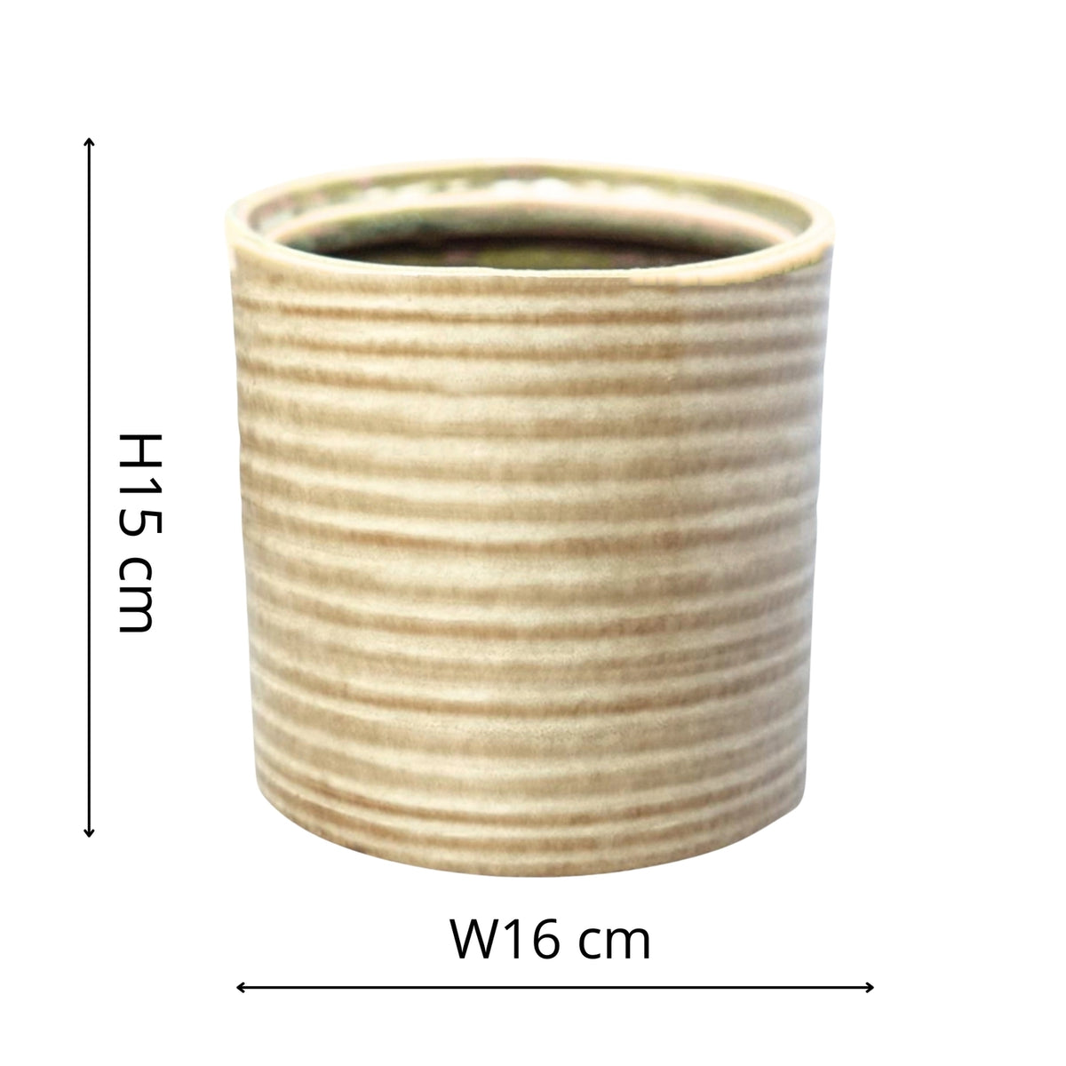 Avonlea Rippled Planter